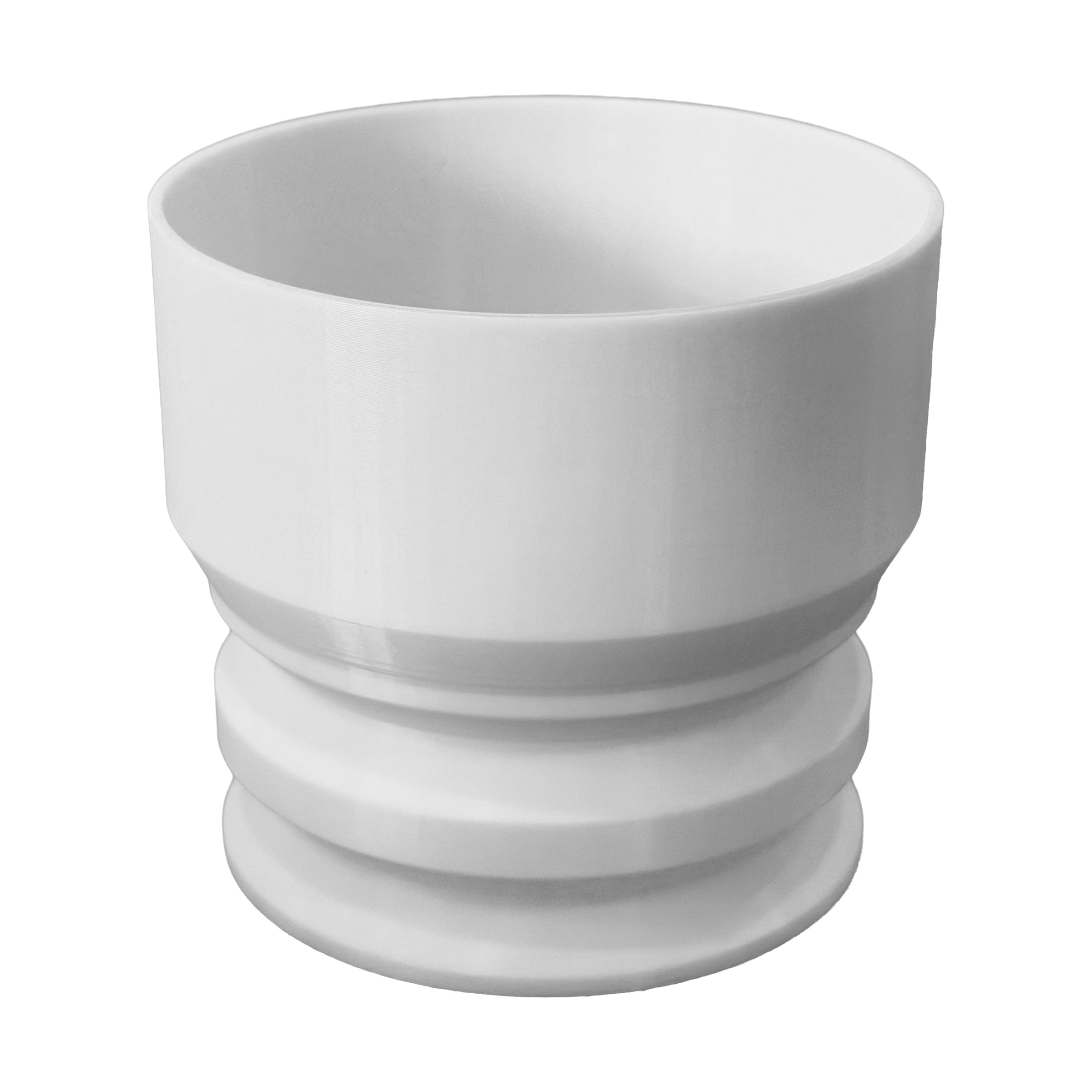 100mm Duct Adaptor for Zehnder TVA-P 90 Grille Housing (3D Printed)