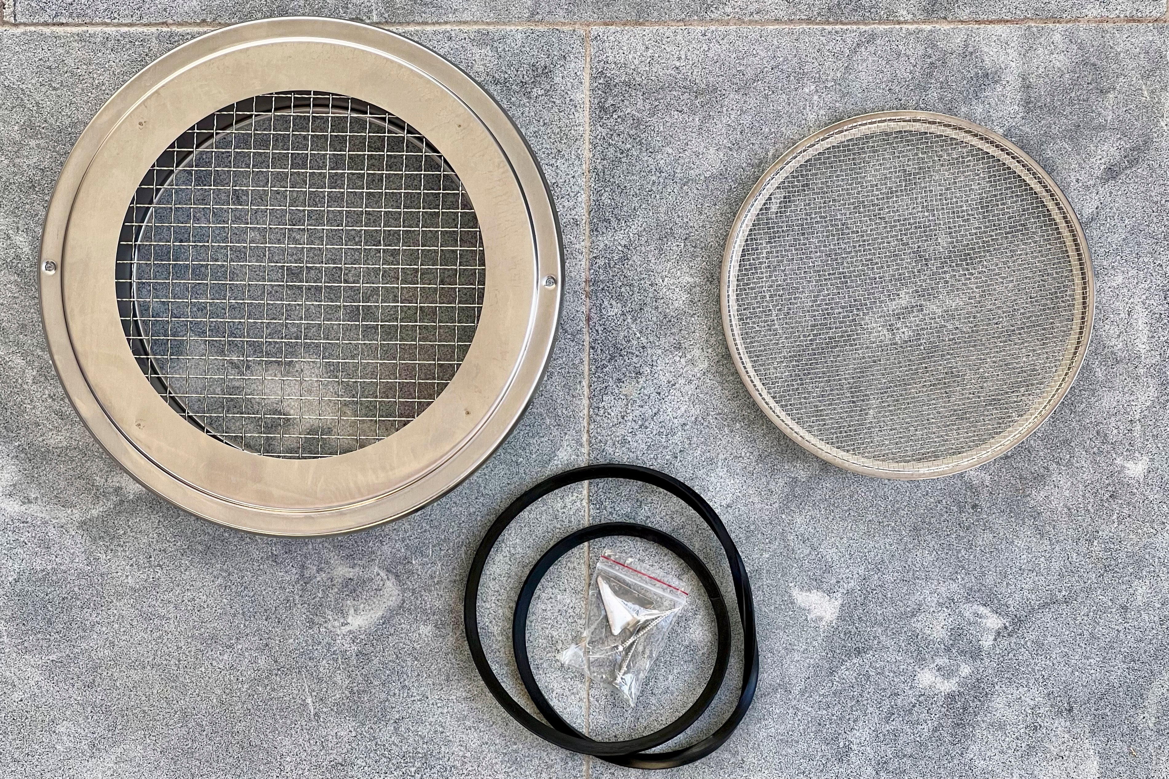200mm Bush Fire Rated Stainless Steel Eave Vent (304 Grade) (BAL-40 / BAL-FZ)
