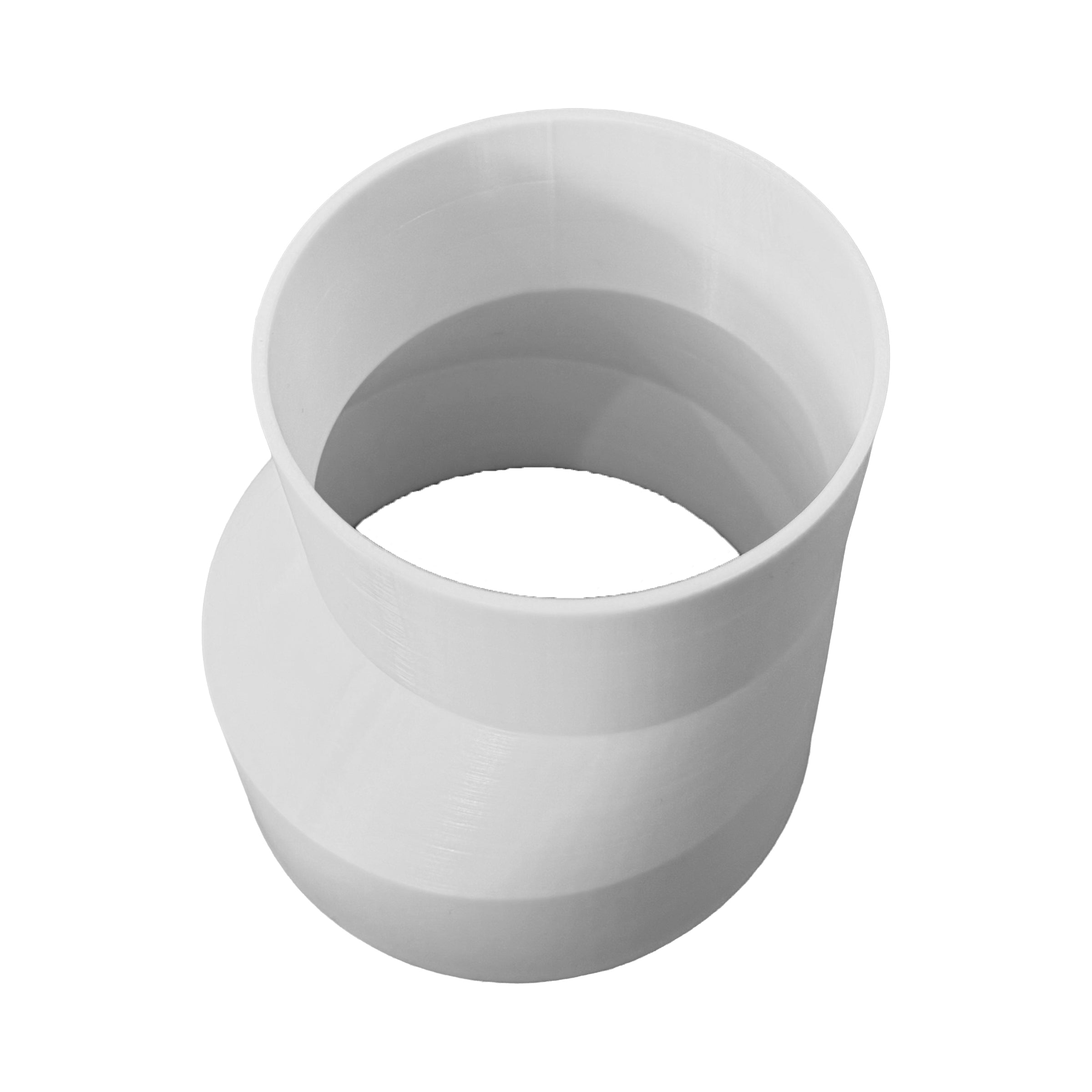 100mm Duct Adaptor for LUNOS Silvento (3D Printed)