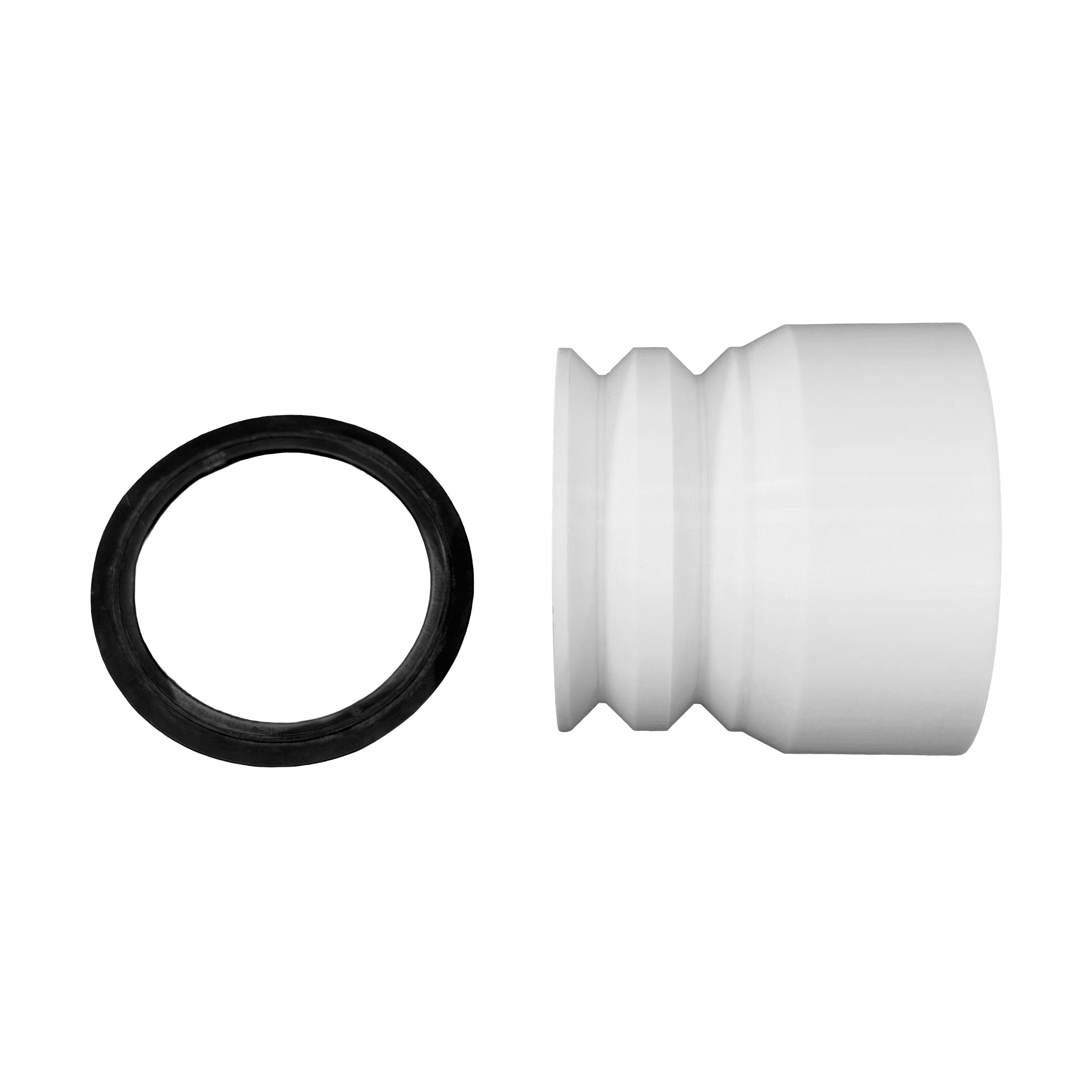 100mm Duct Adaptor for Zehnder TVA-P 90 Grille Housing (3D Printed)