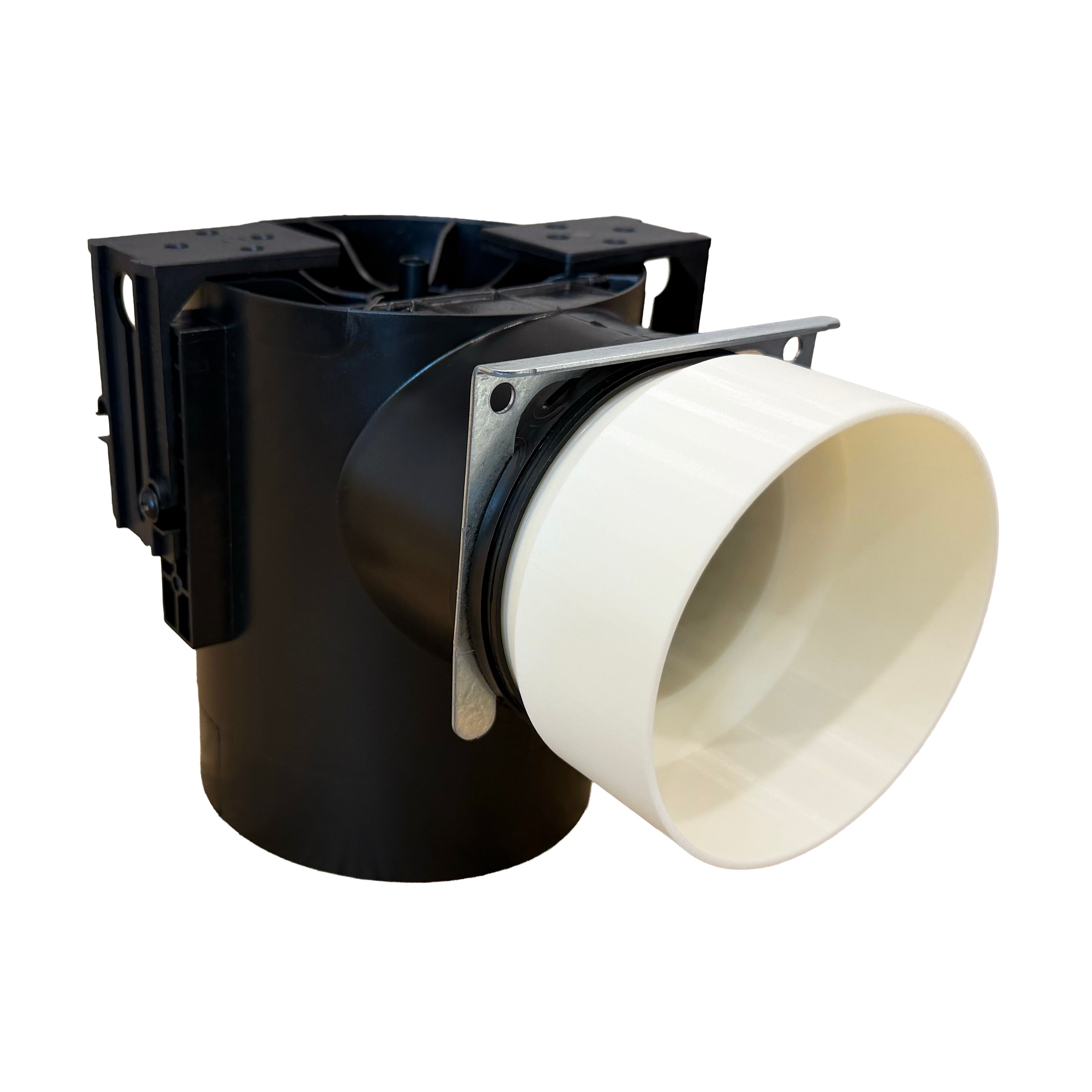 100mm Duct Adaptor for Zehnder TVA-P 90 Grille Housing (3D Printed)