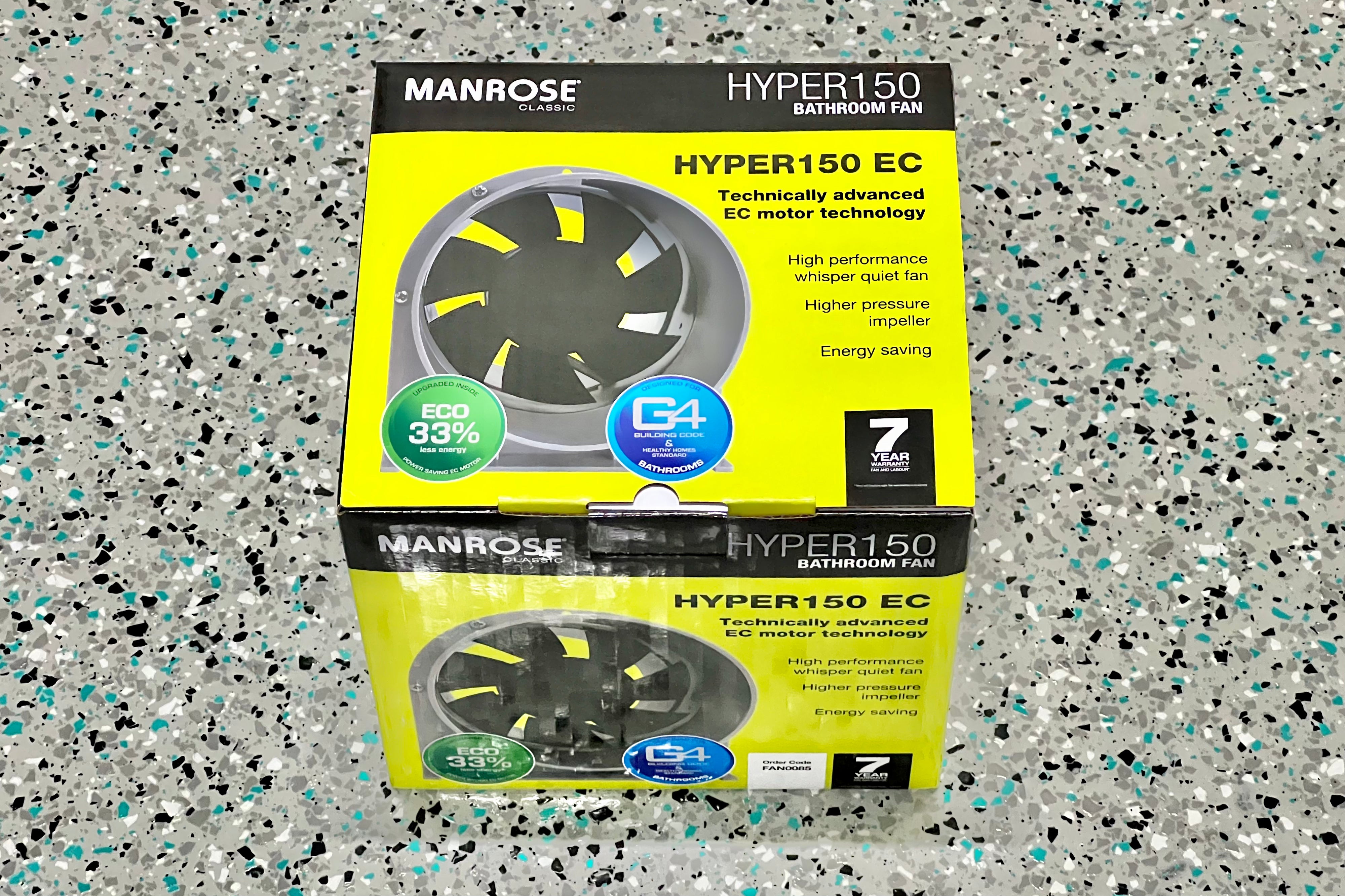Manrose Hyper150 EC Axial Fan