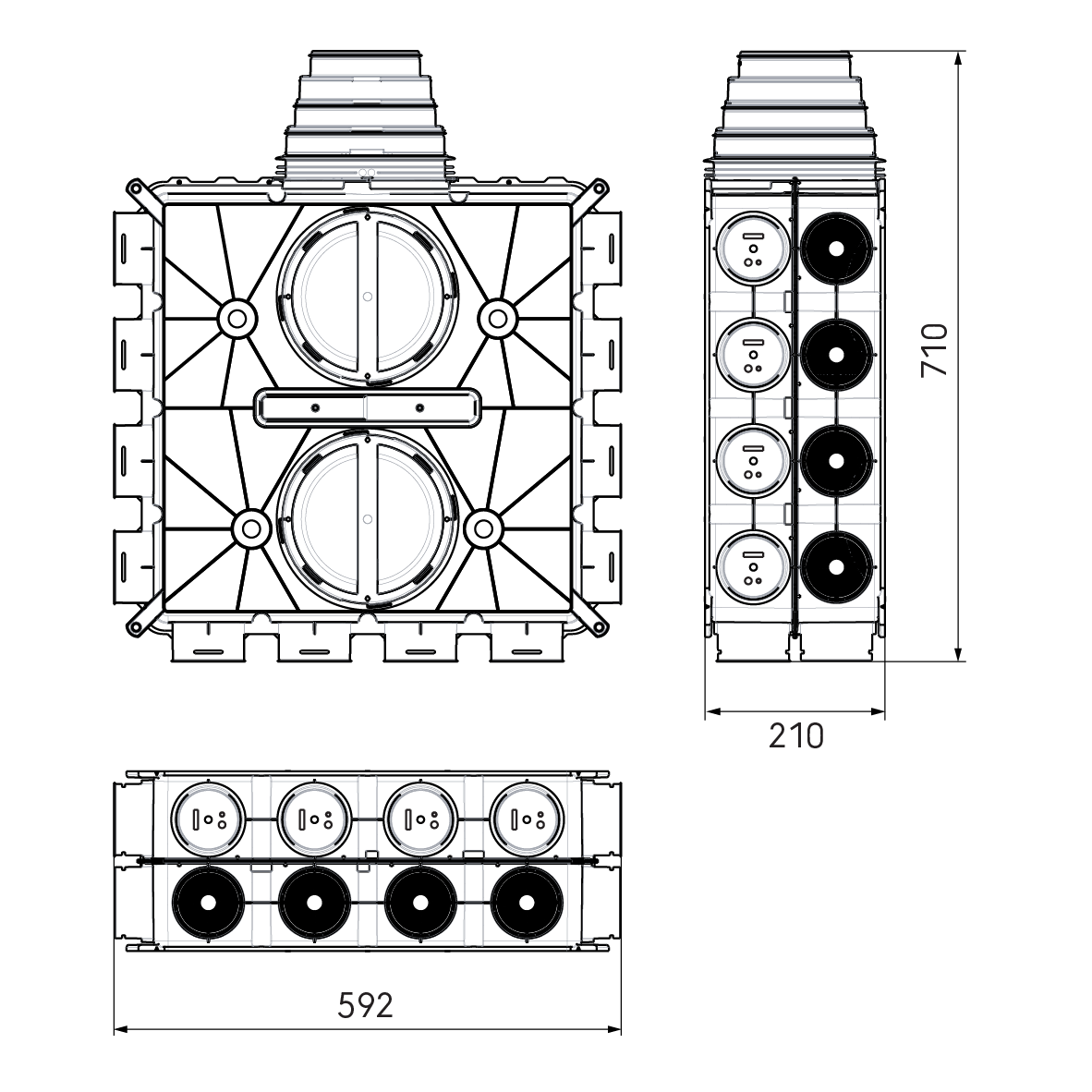 Air Excellent Distribution Boxes