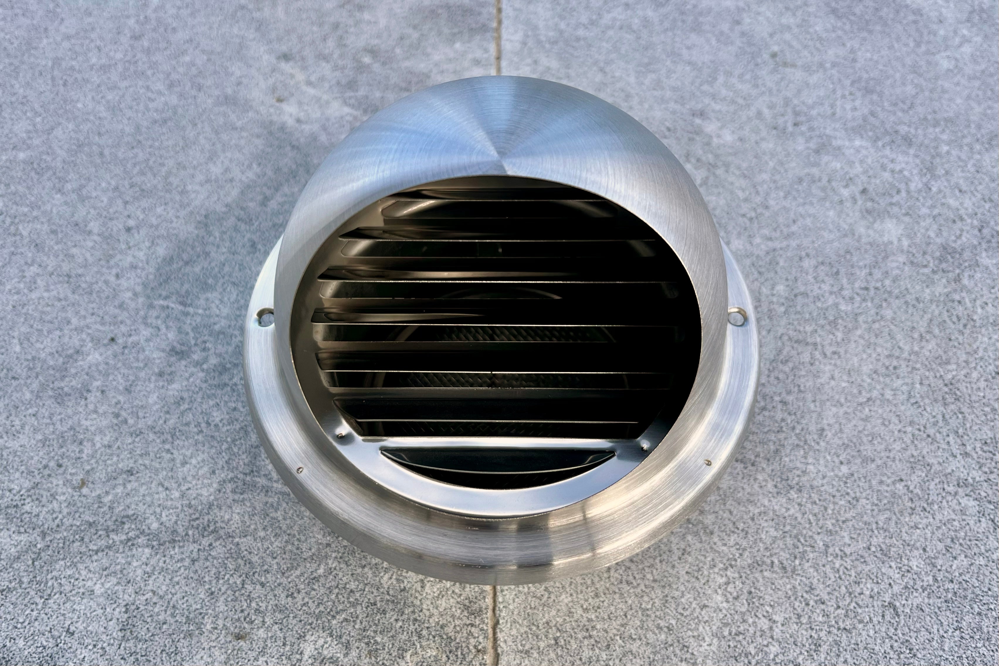 100mm Bush Fire Rated Stainless Steel Dome Vent (316 Marine Grade) (BAL-40 / BAL-FZ)