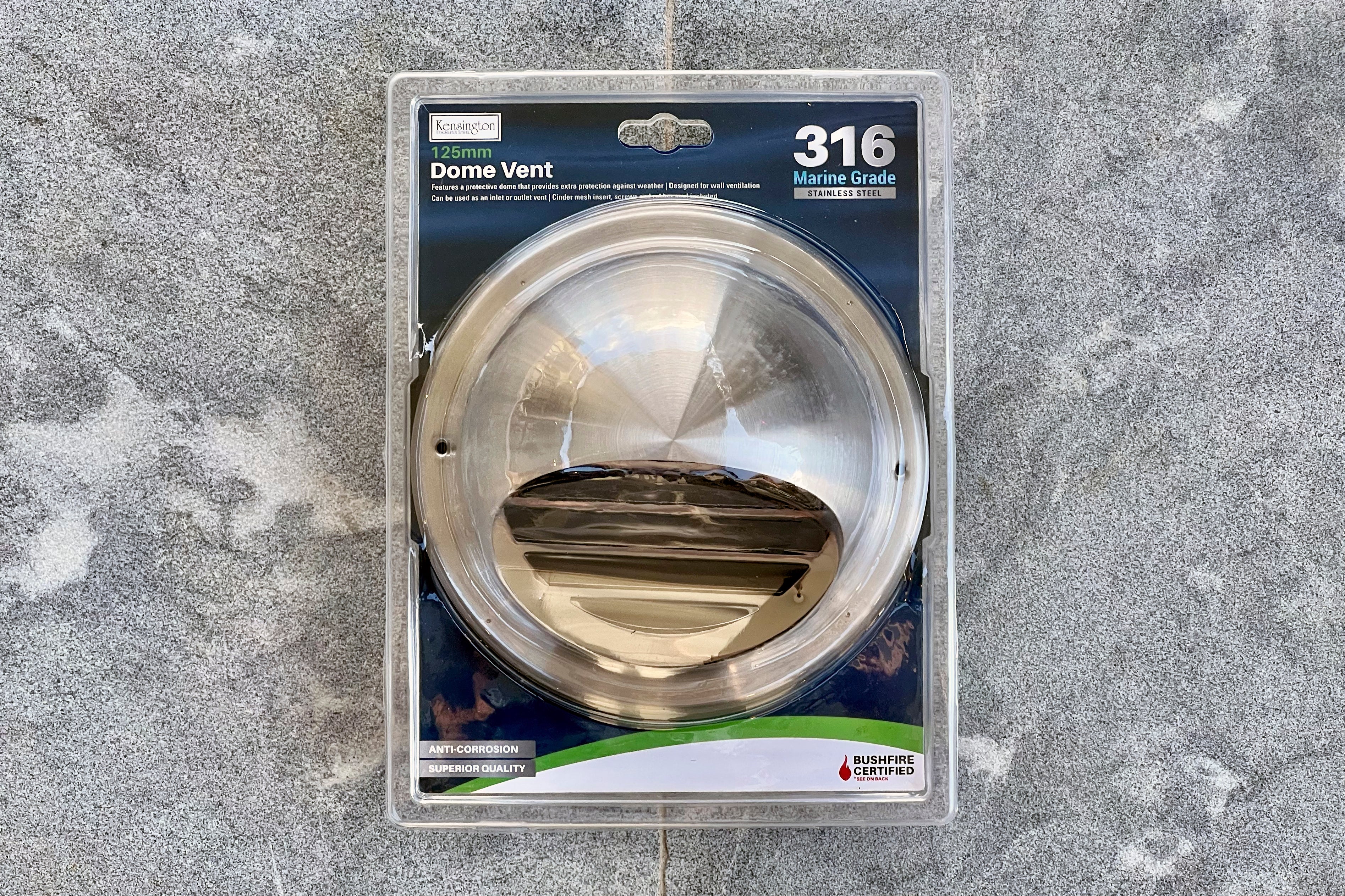 Bush Fire Rated Stainless Steel Vents (316 Marine Grade) (BAL-40 / BAL-FZ)