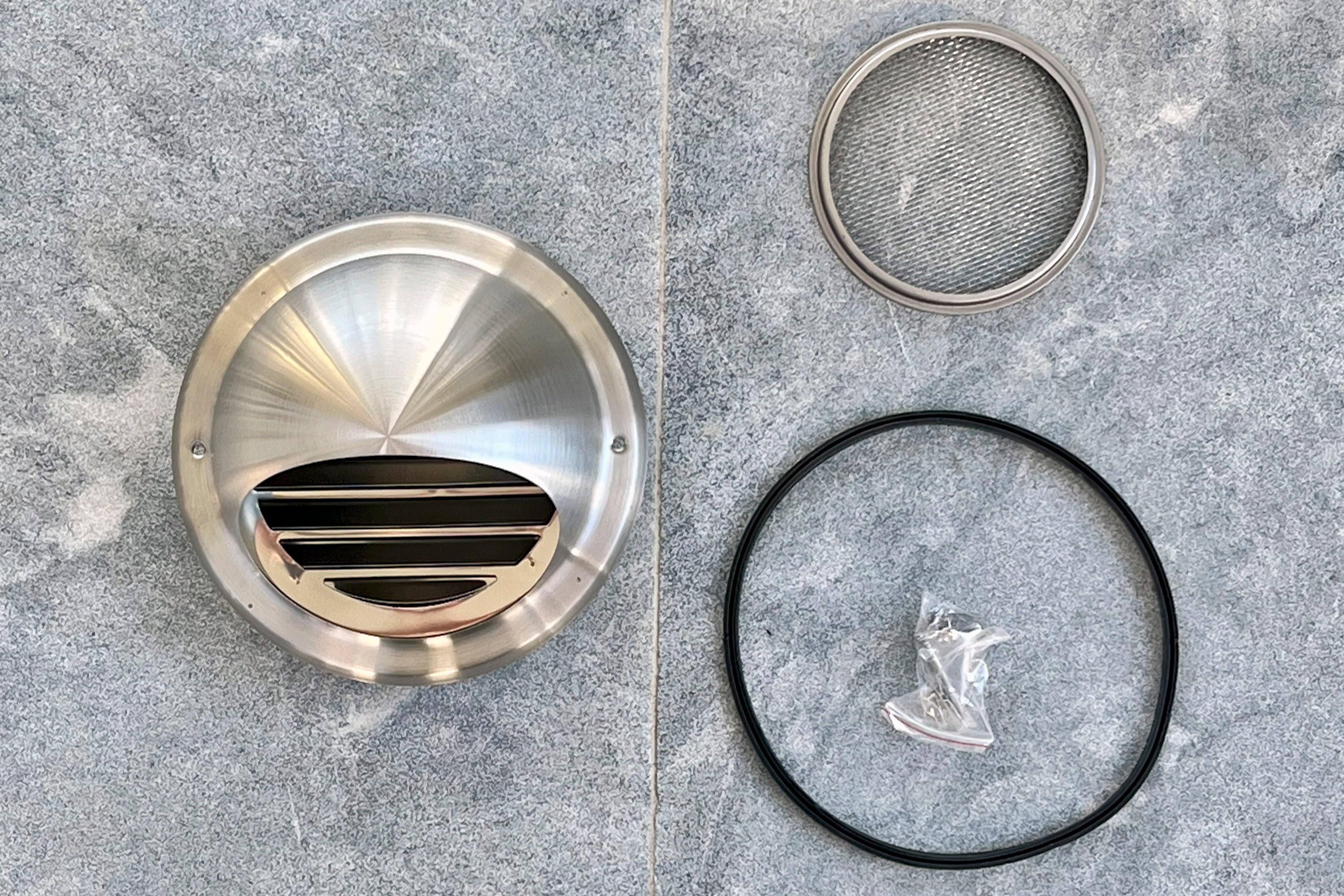 125mm Bush Fire Rated Stainless Steel Dome Vent (316 Marine Grade) (BAL-40 / BAL-FZ)