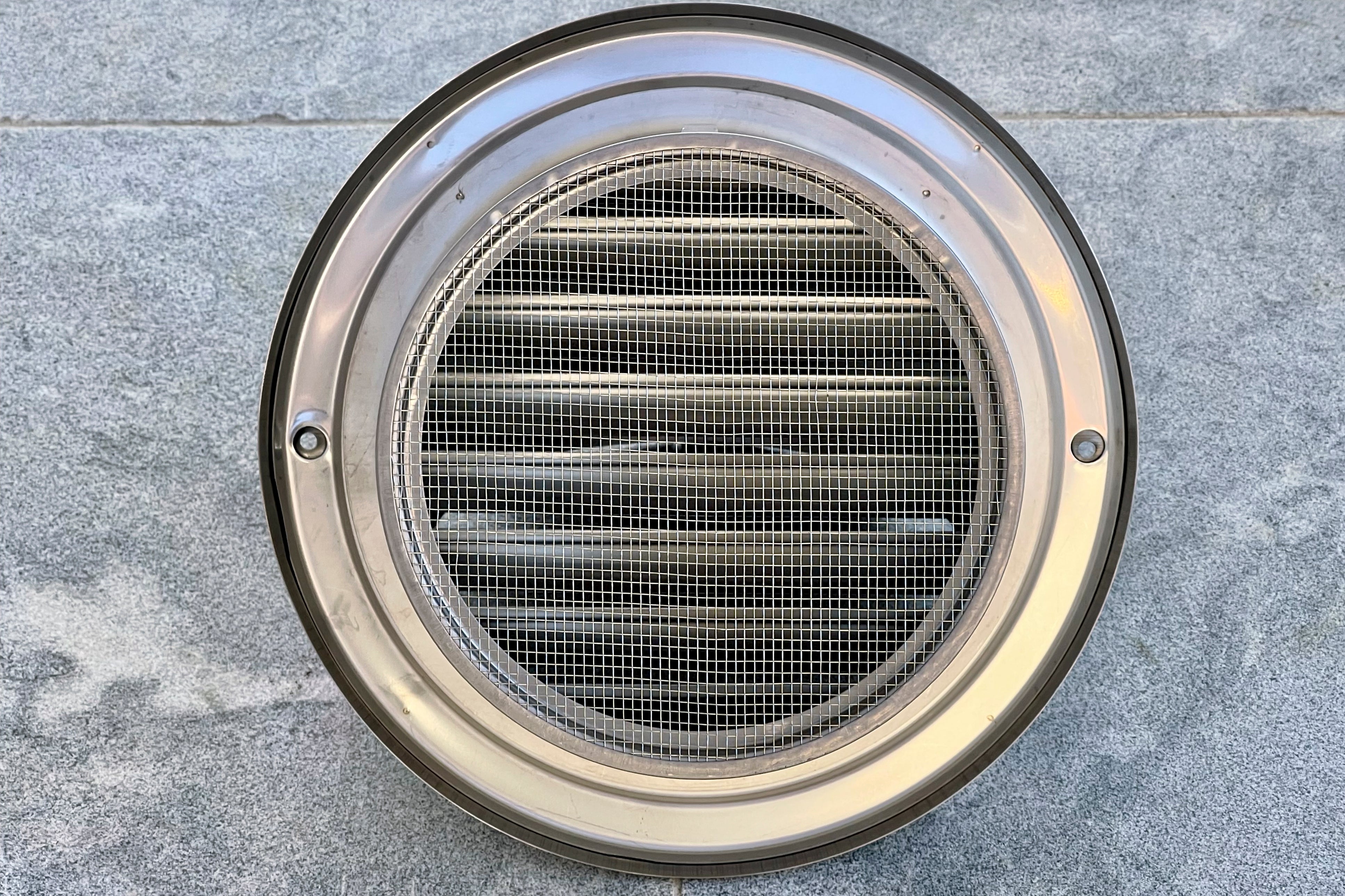 150mm Bush Fire Rated Stainless Steel Dome Vent (316 Marine Grade) (BAL-40 / BAL-FZ)