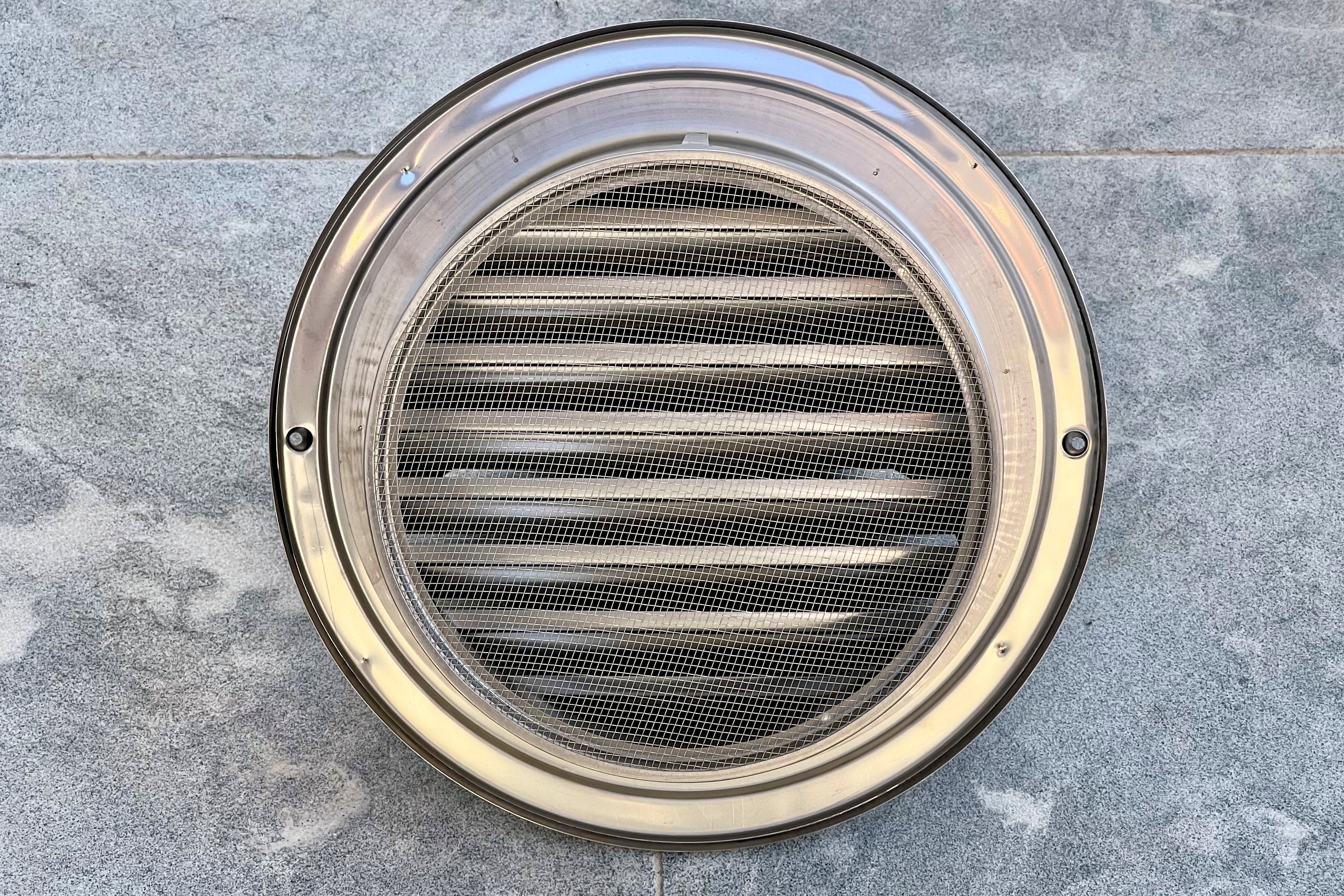 200mm Bush Fire Rated Stainless Steel Dome Vent (304 Grade) (BAL-40 / BAL-FZ)