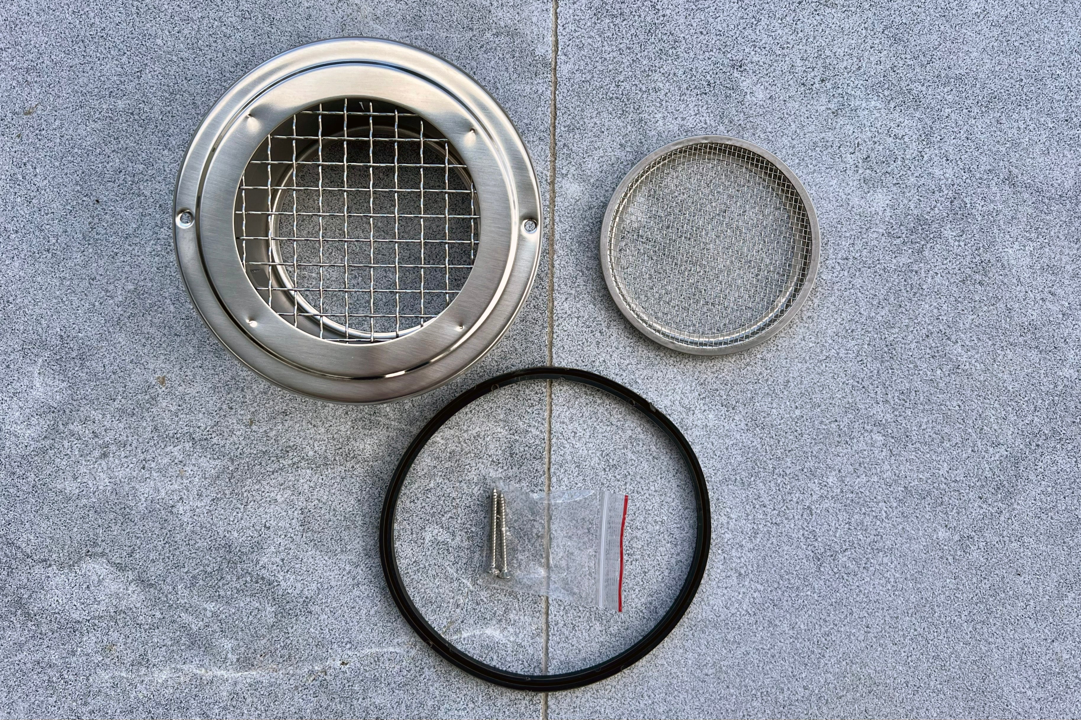100mm Bush Fire Rated Stainless Steel Eave Vent (316 Marine Grade) (BAL-40 / BAL-FZ)