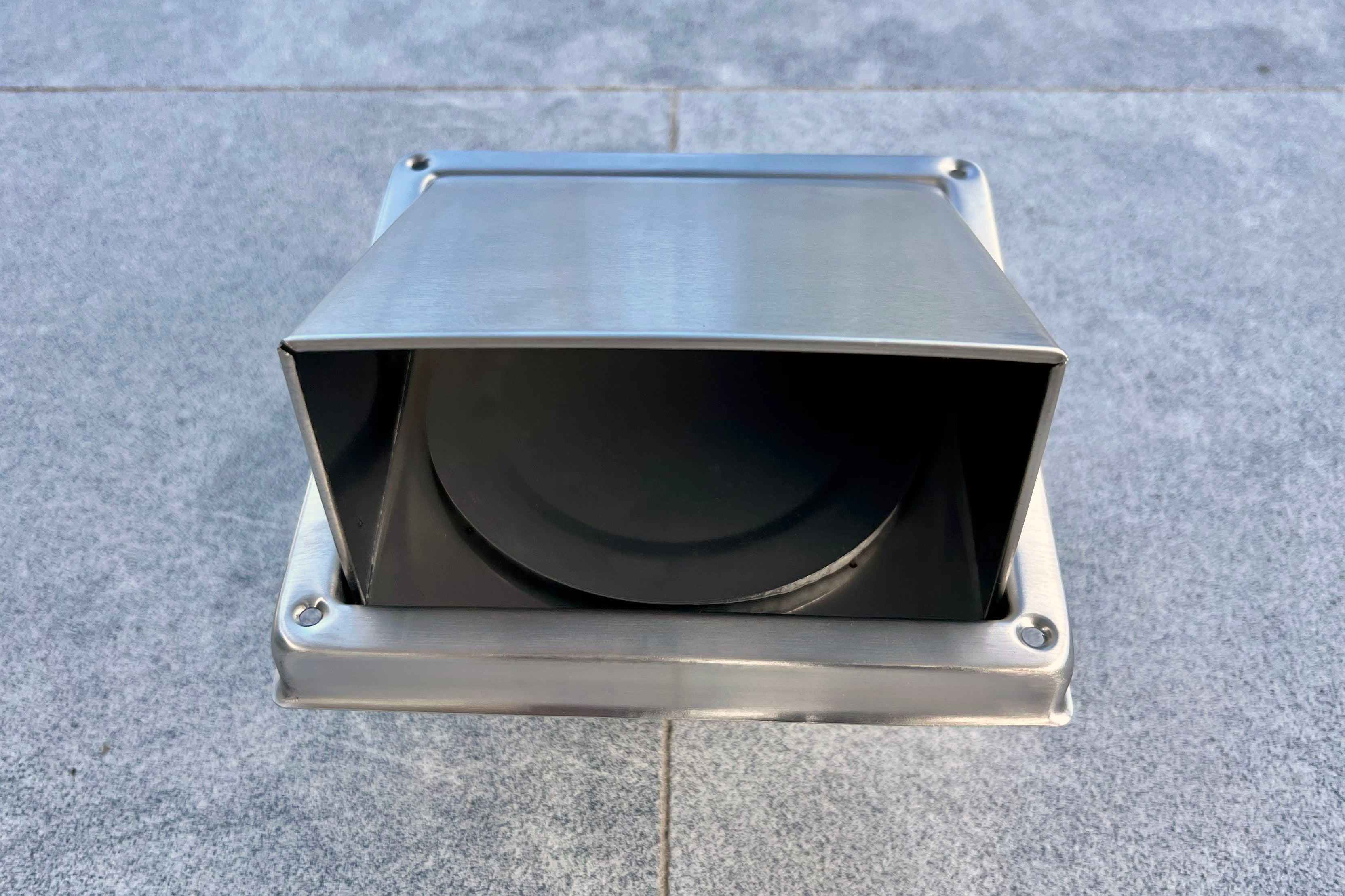 Bush Fire Rated Stainless Steel Hood Vent