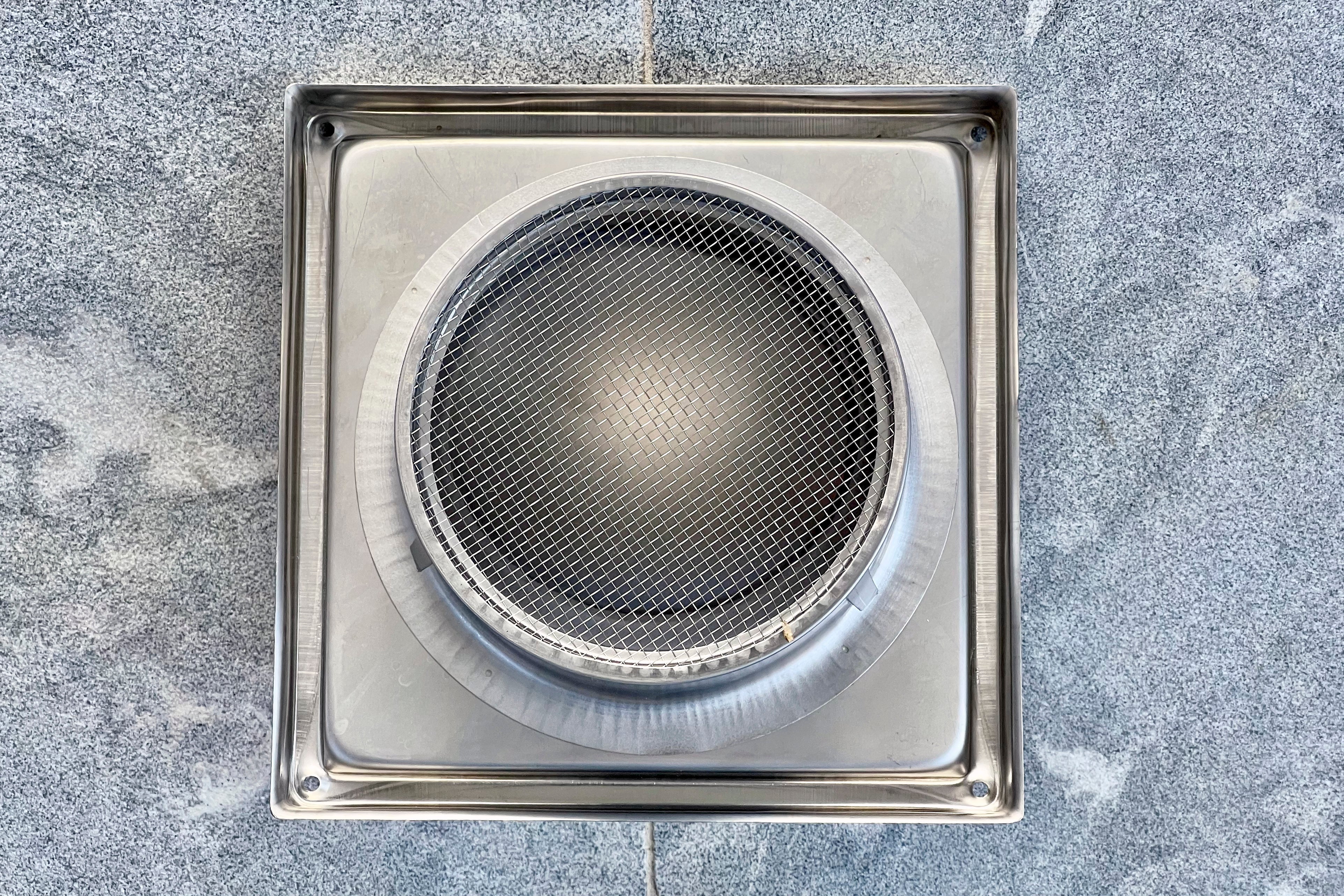 Bush Fire Rated Stainless Steel Hood Vent