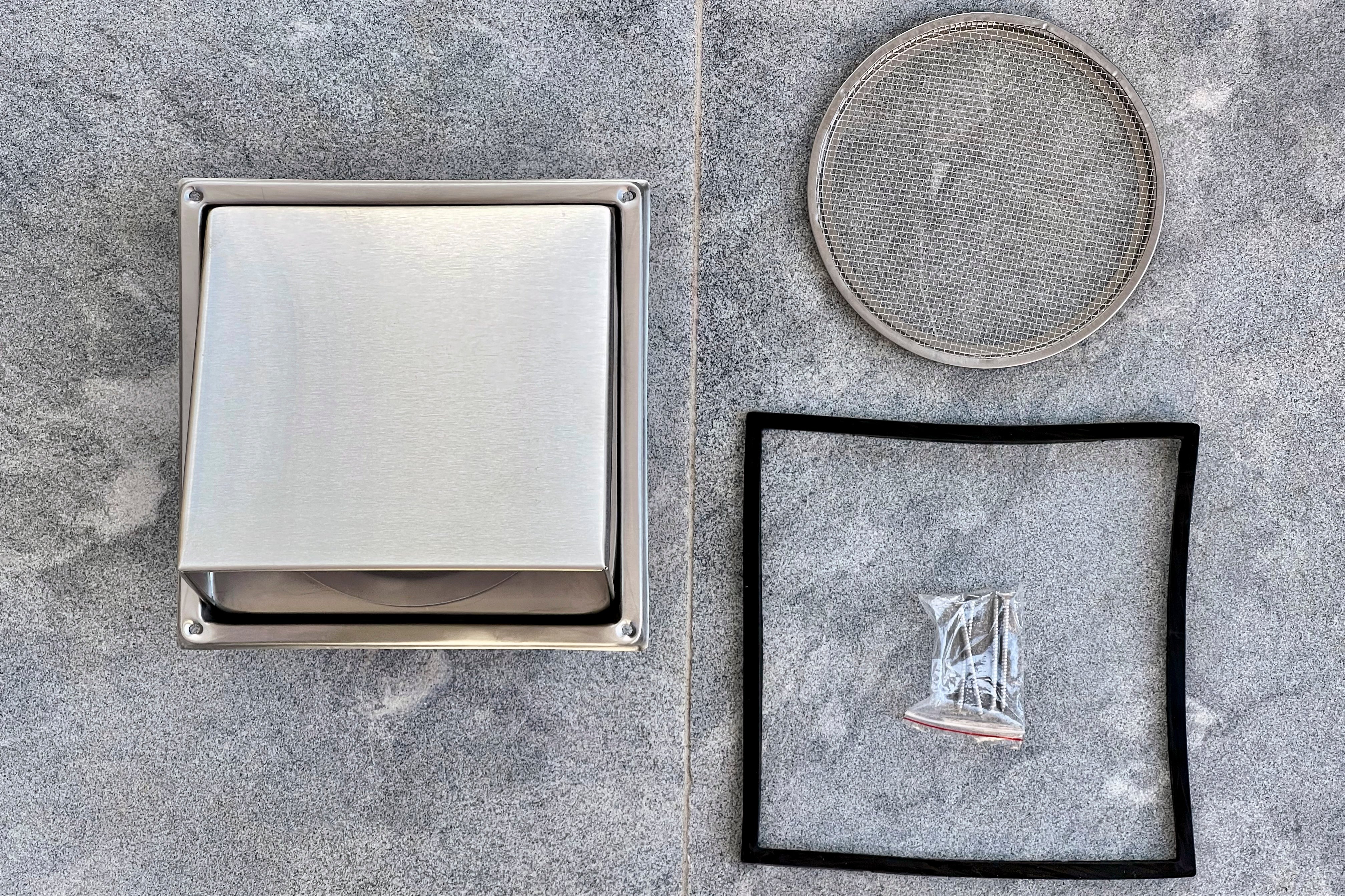 Bush Fire Rated Stainless Steel Hood Vent