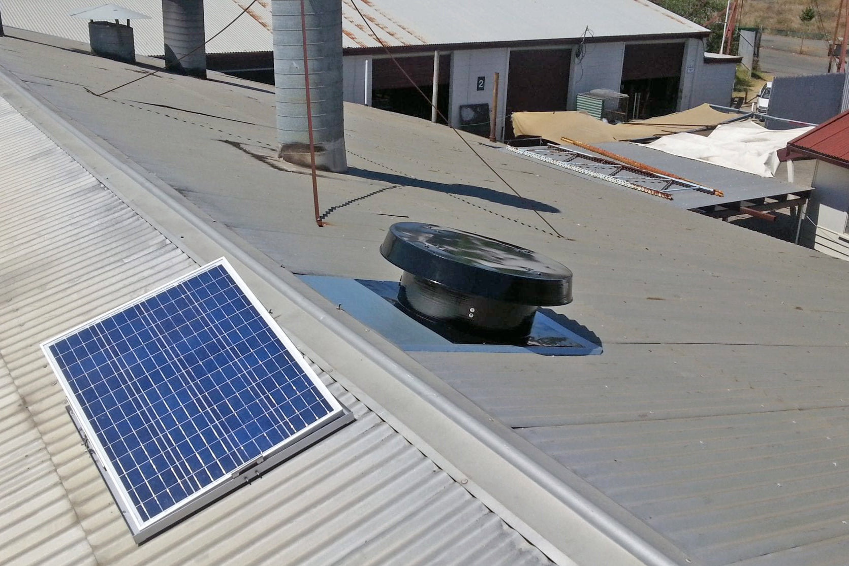 Commercial Solar Whiz Whirlybird