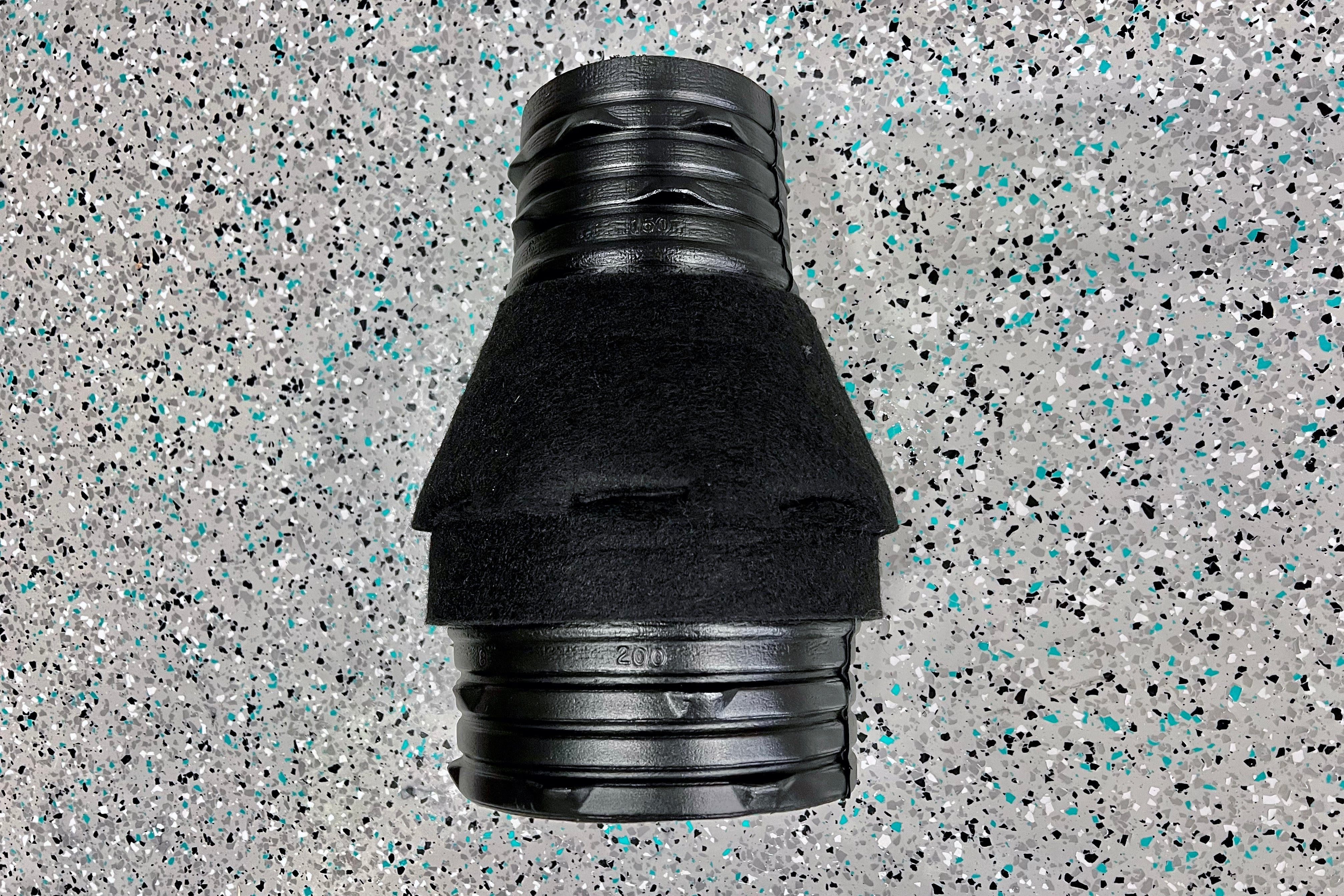 200mm to 150mm Insulated Duct Reducer Edit alt text