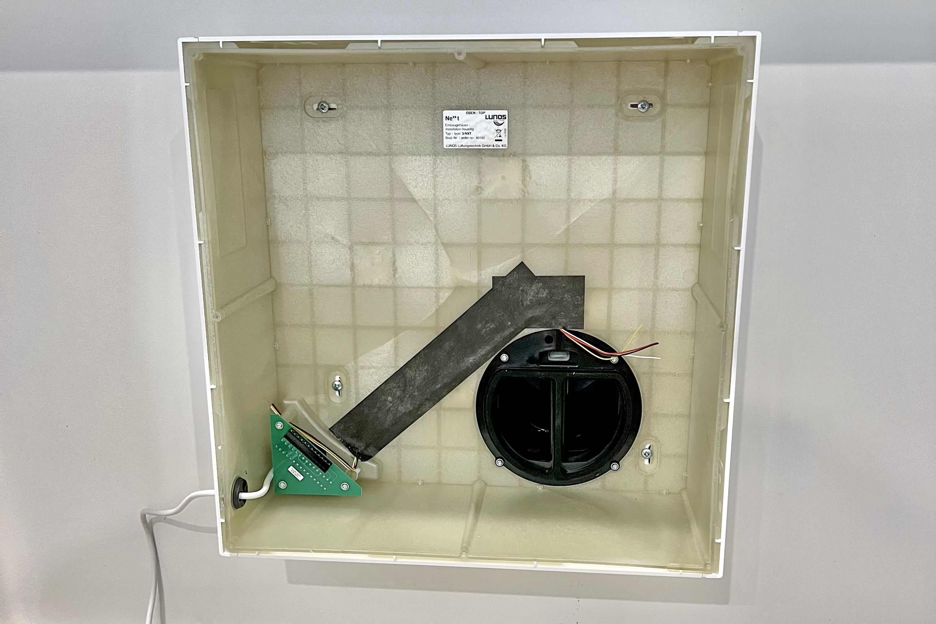 LUNOS Nexxt Decentralised Energy/Heat Recovery Ventilation Systems
