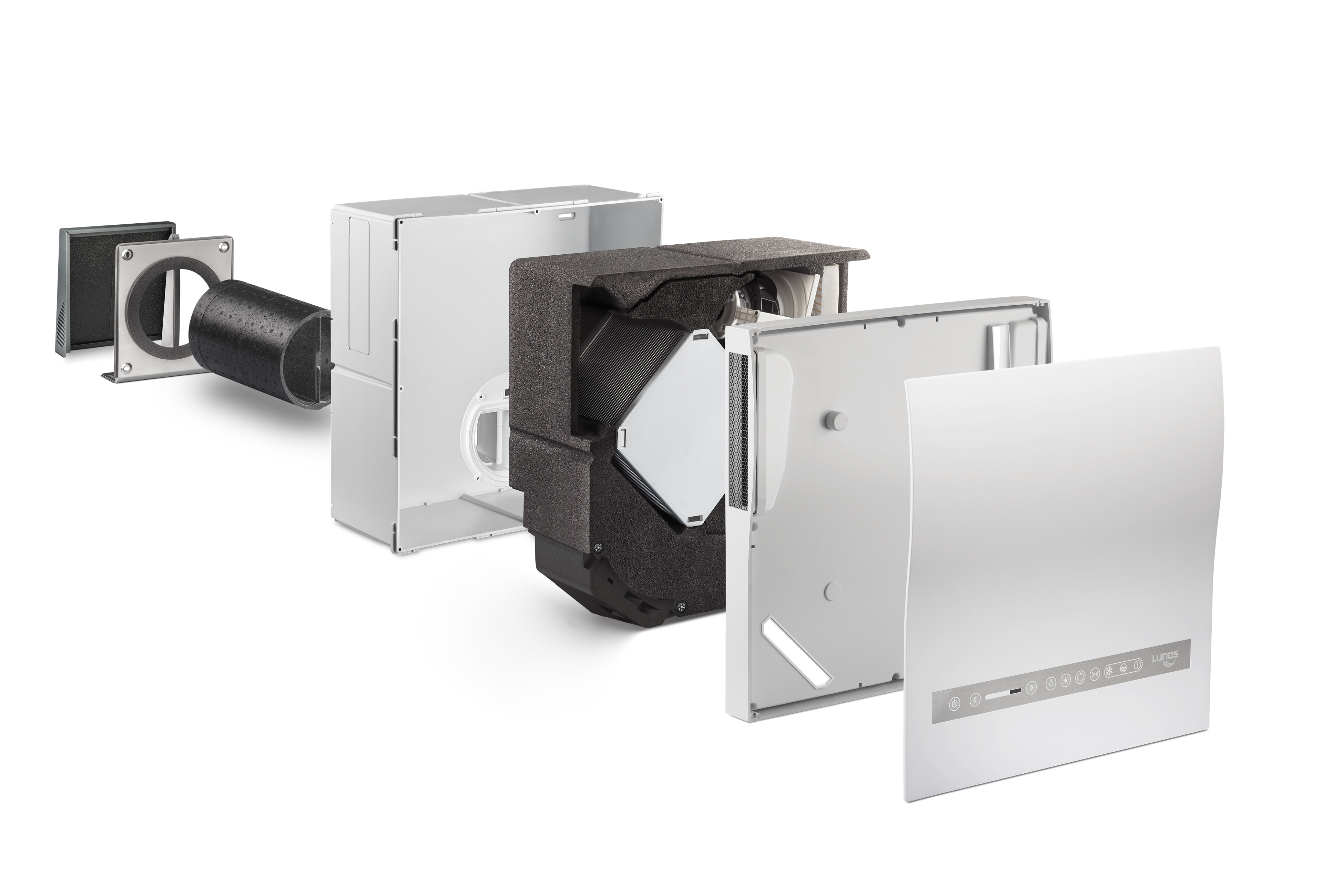 LUNOS Nexxt Decentralised Energy/Heat Recovery Ventilation Systems
