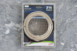 125mm Bush Fire Rated Stainless Steel Eave Vent (316 Marine Grade) (BAL-40 / BAL-FZ)
