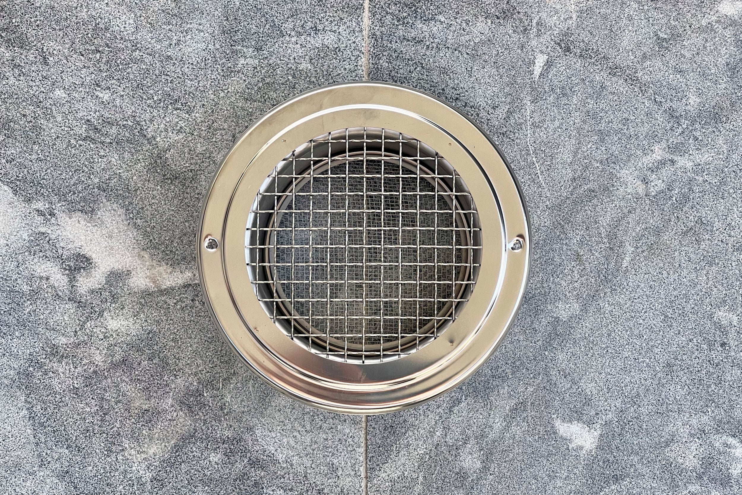 125mm Bush Fire Rated Stainless Steel Eave Vent (316 Marine Grade) (BAL-40 / BAL-FZ)