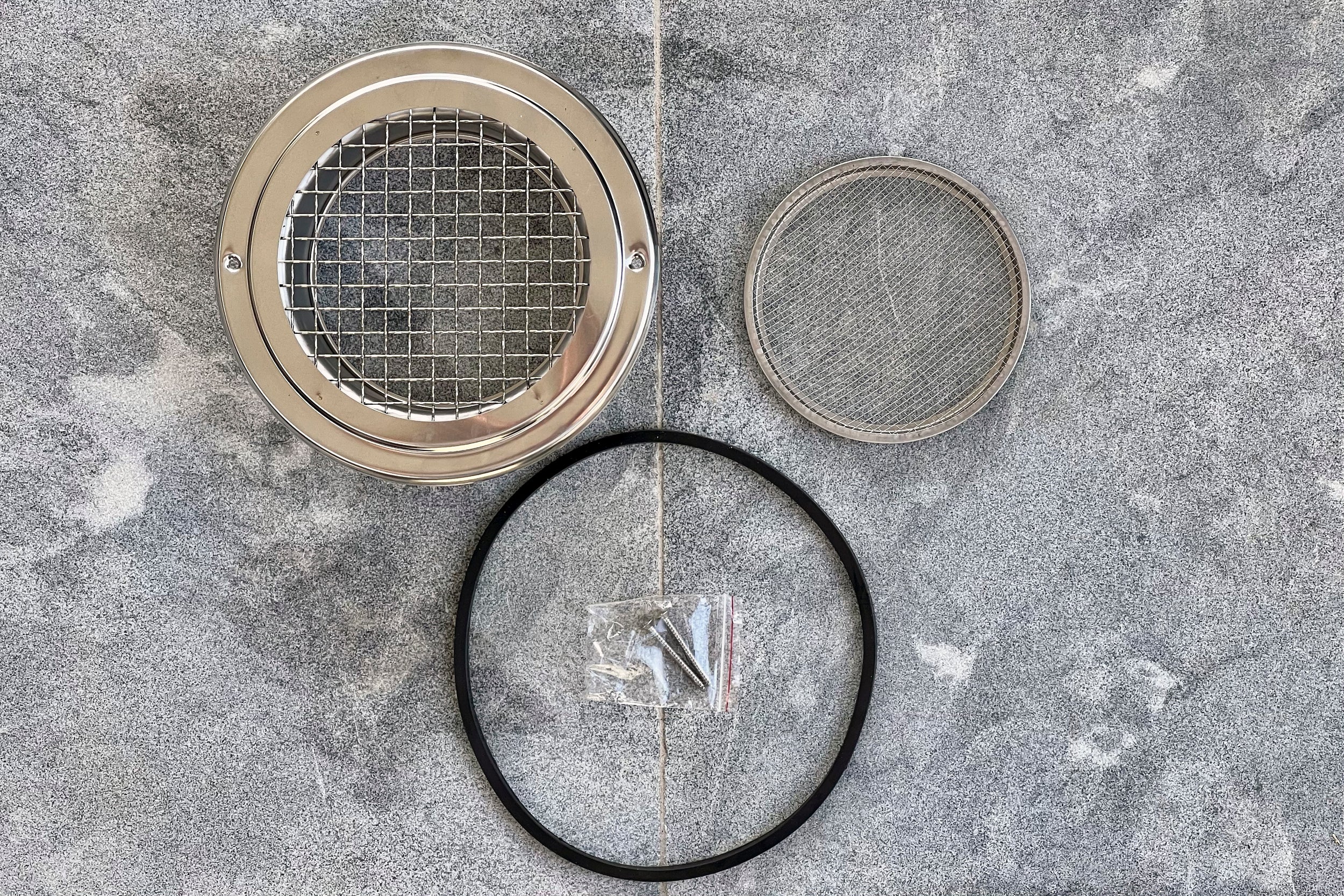 125mm Bush Fire Rated Stainless Steel Eave Vent (316 Marine Grade) (BAL-40 / BAL-FZ)