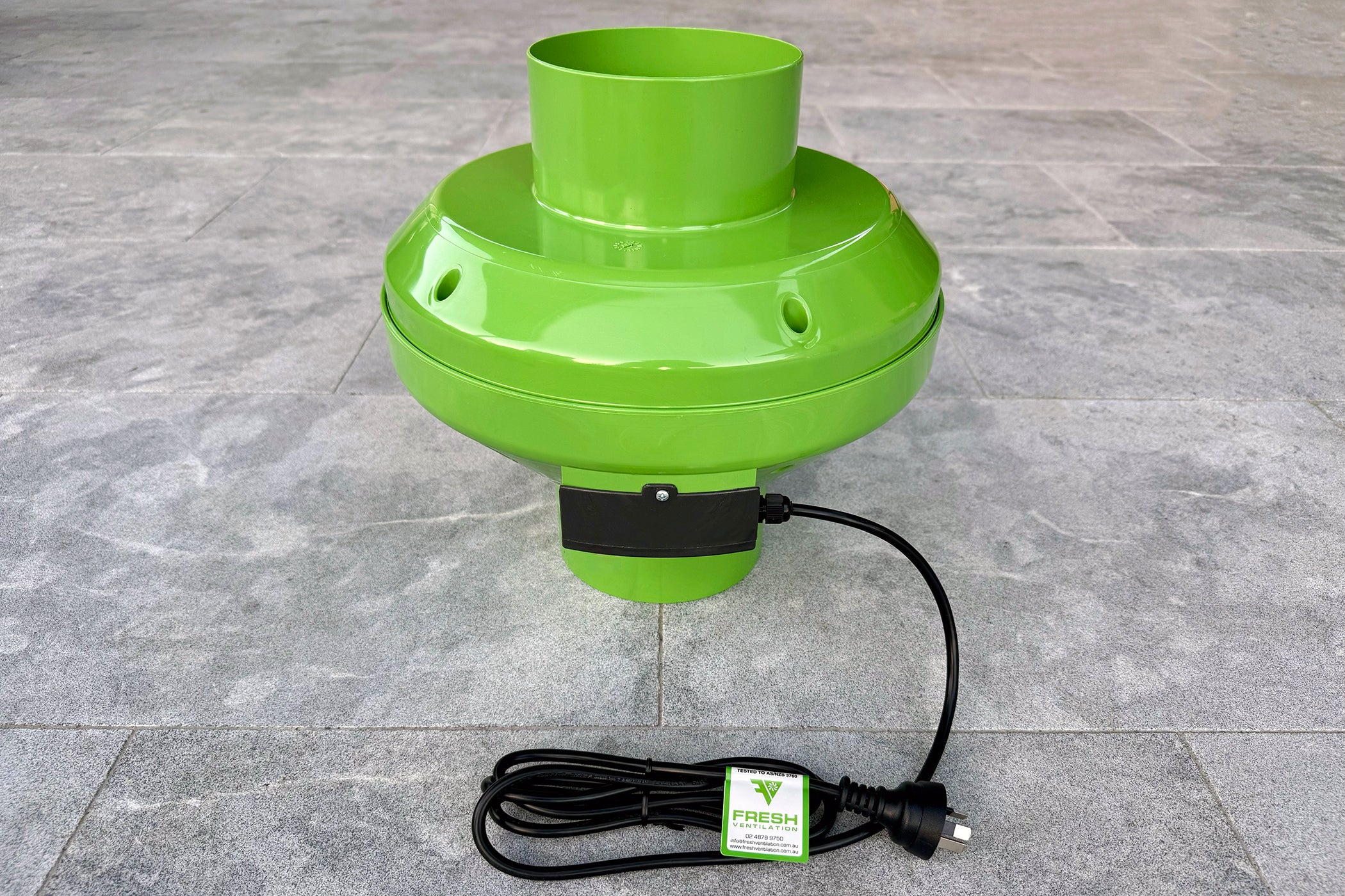 150mm Normal Profile Centrifugal Inline Fan (ebm-papst Single Speed R2E190 AC Motor)