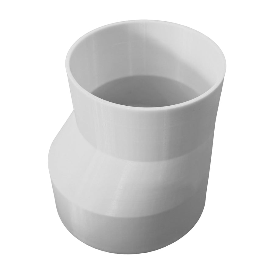 100mm Duct Adaptor for LUNOS Silvento (3D Printed)