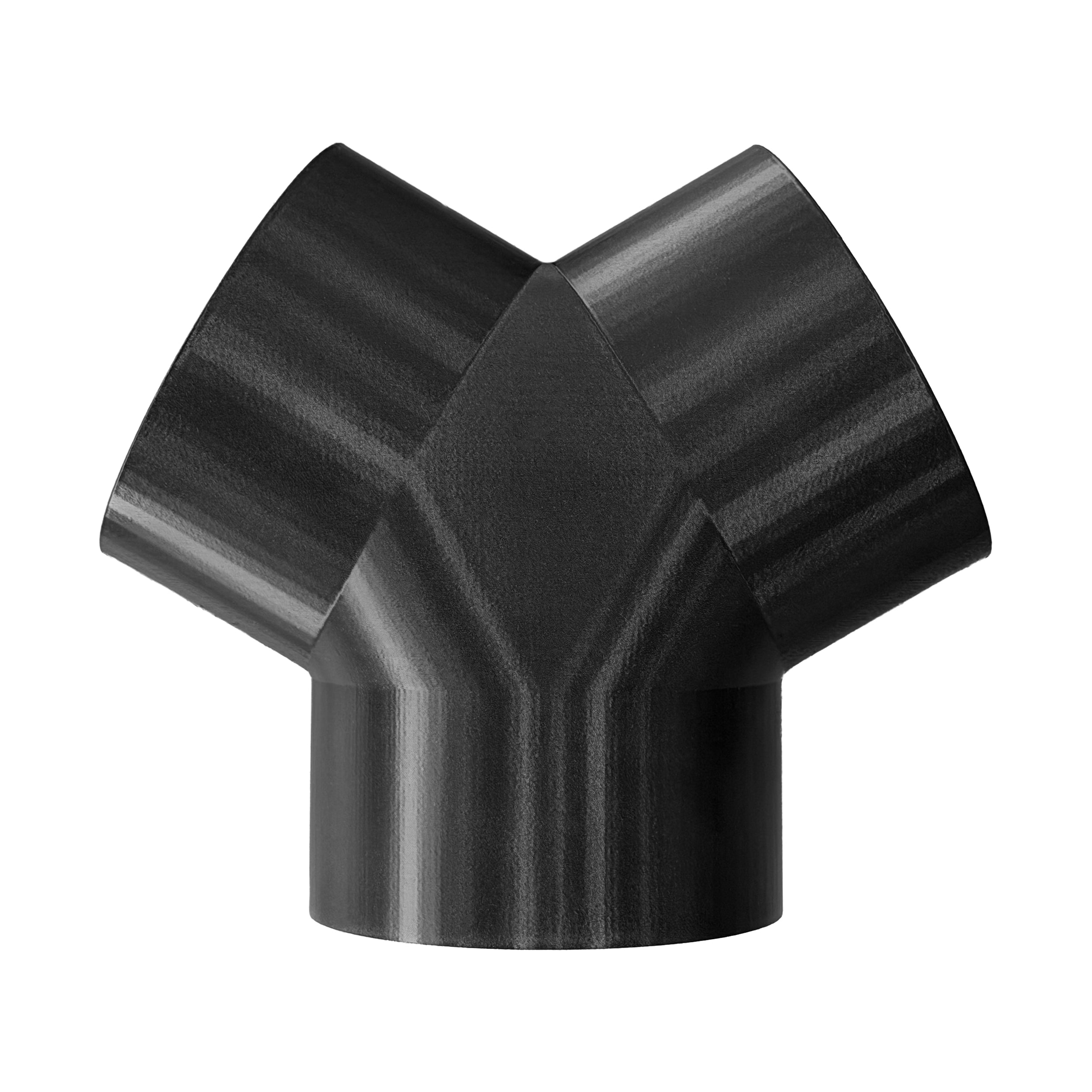 100mm Uninsulated Duct Splitter (3D Printed)