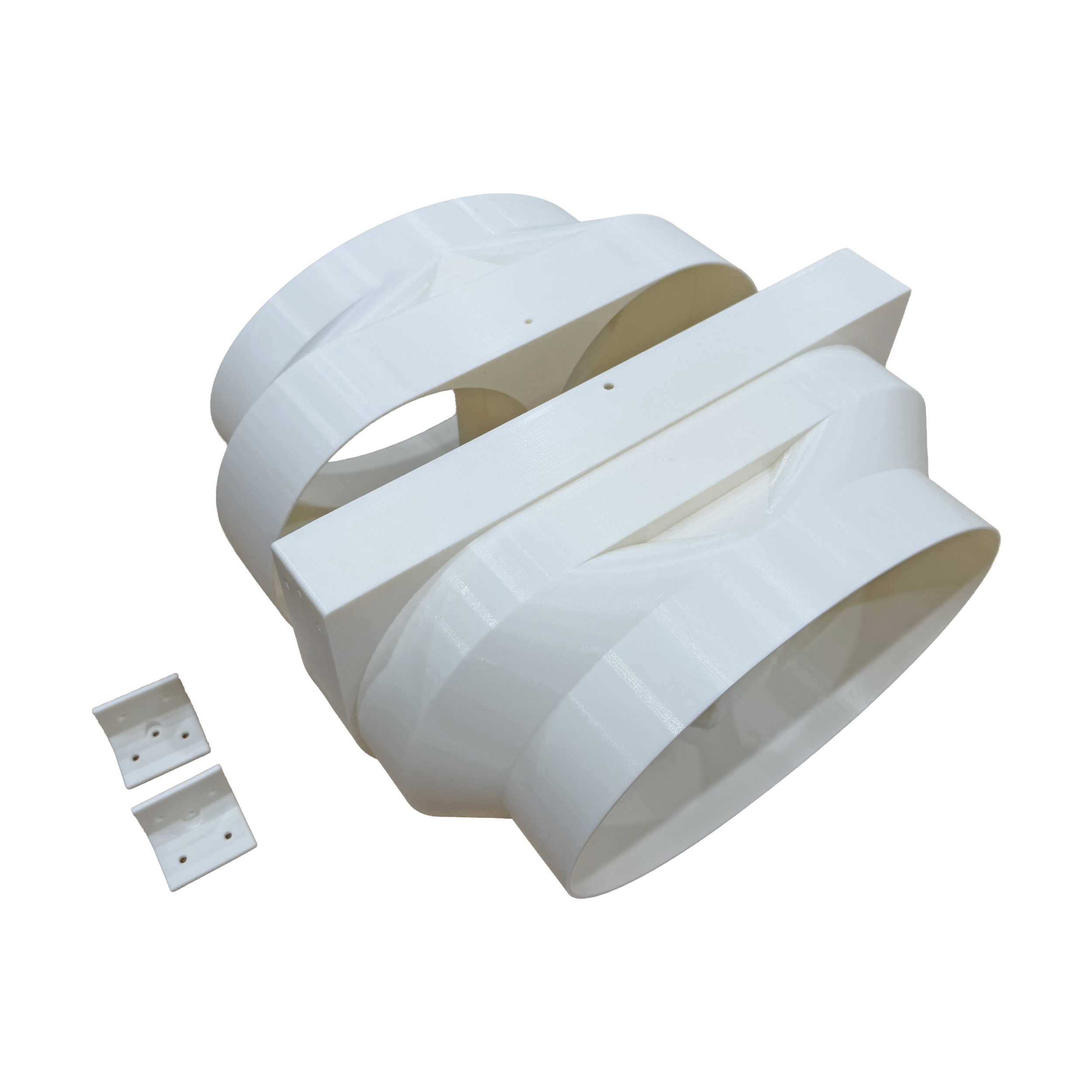 Dual Thermobox Compact Makeup Air System (3D Printed)