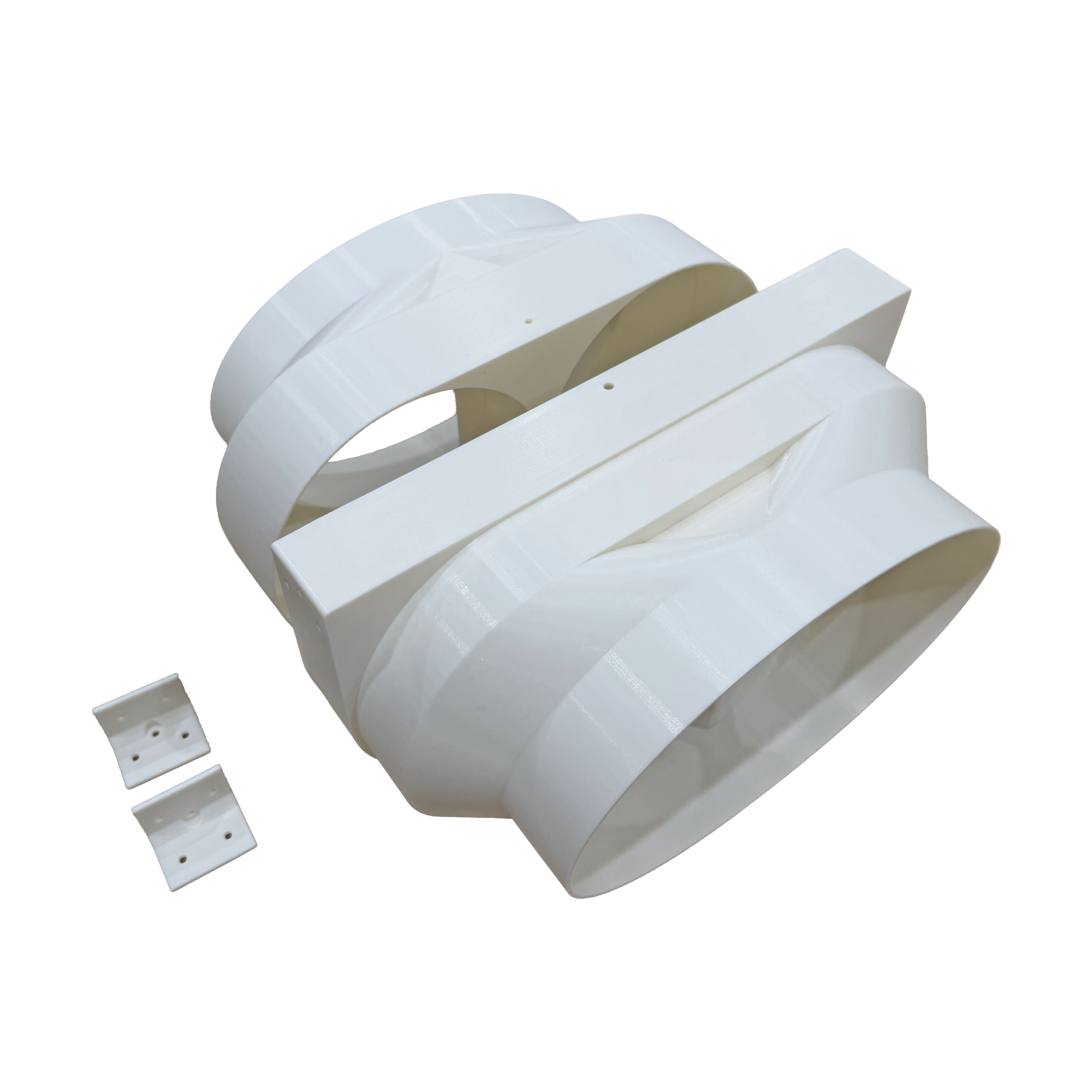 Dual Thermobox Compact Makeup Air System (3D Printed)