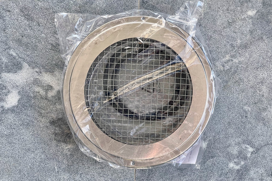 200mm Bush Fire Rated Stainless Steel Eave Vent (304 Grade) (BAL-40 / BAL-FZ)