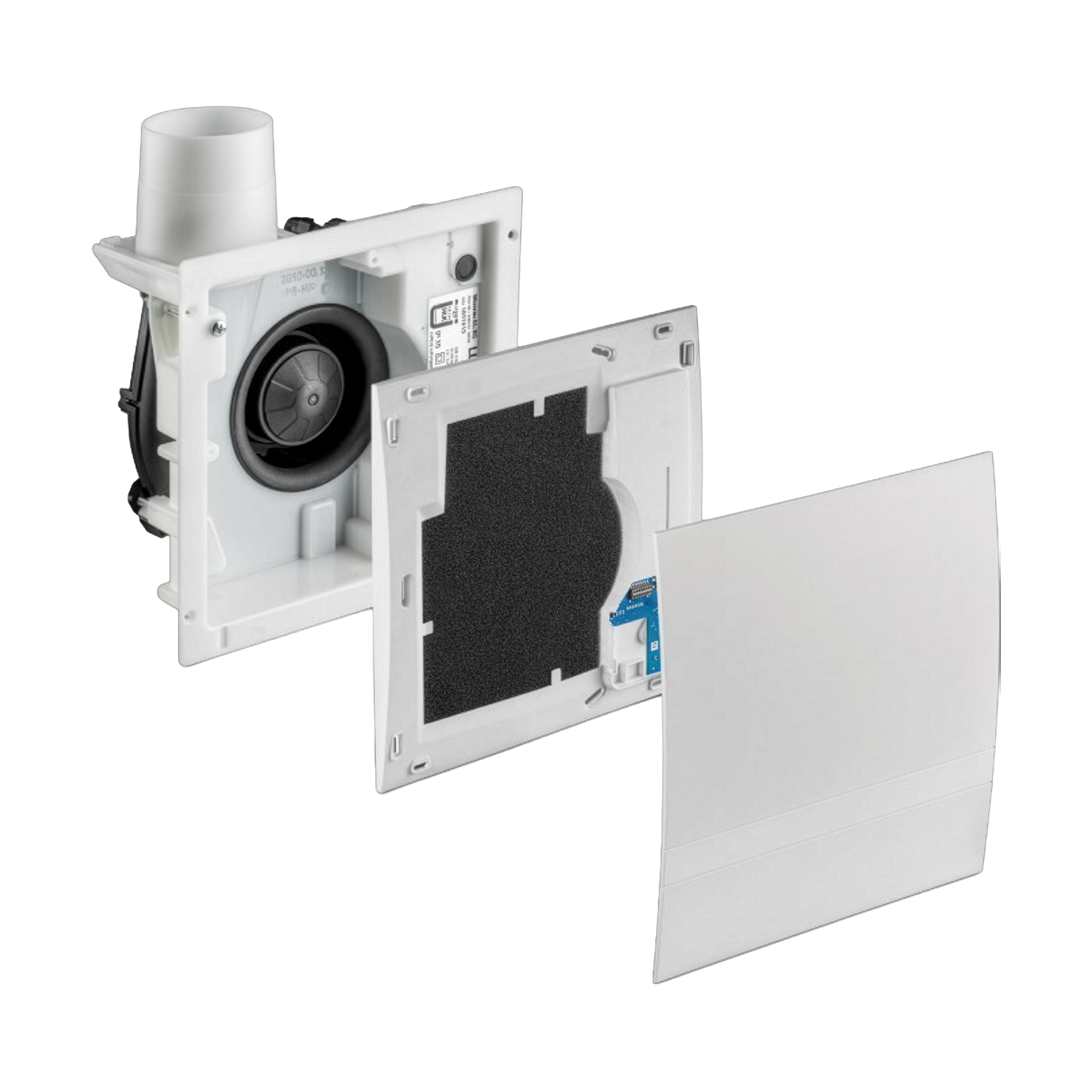 Radial Clamp-In Fan for LUNOS Silvento (Silvento EC KL)