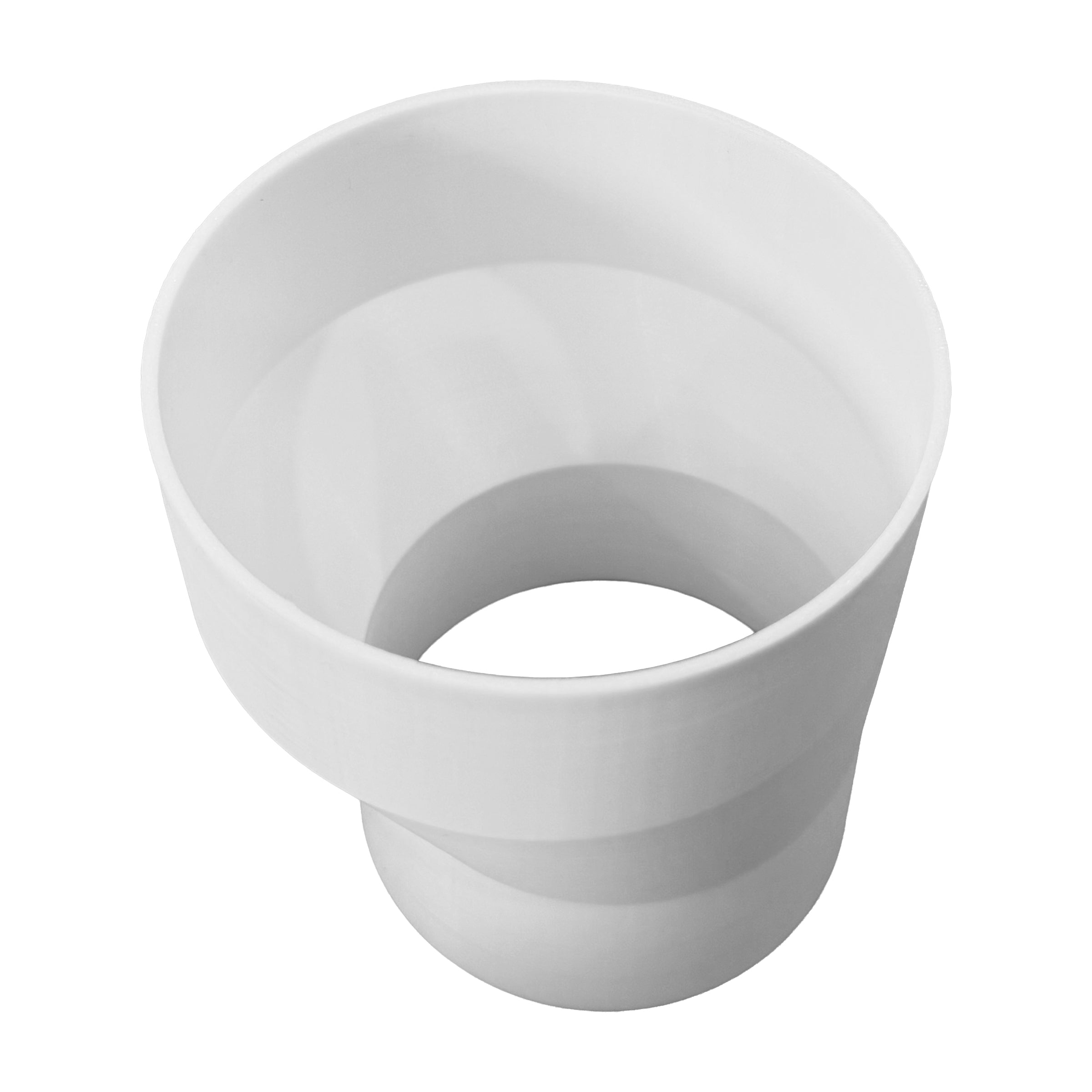 100mm Duct Adaptor for LUNOS Silvento (3D Printed)