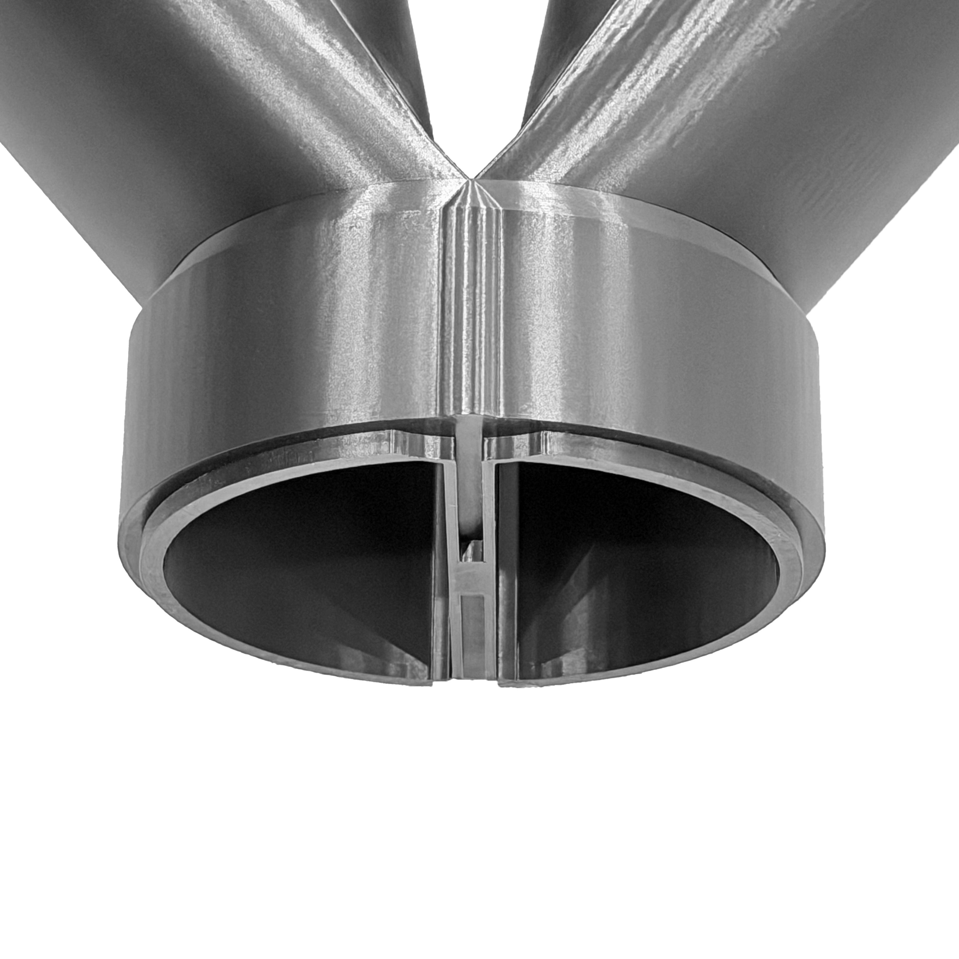 125mm Splitter for LUNOS Nexxt (3D Printed)