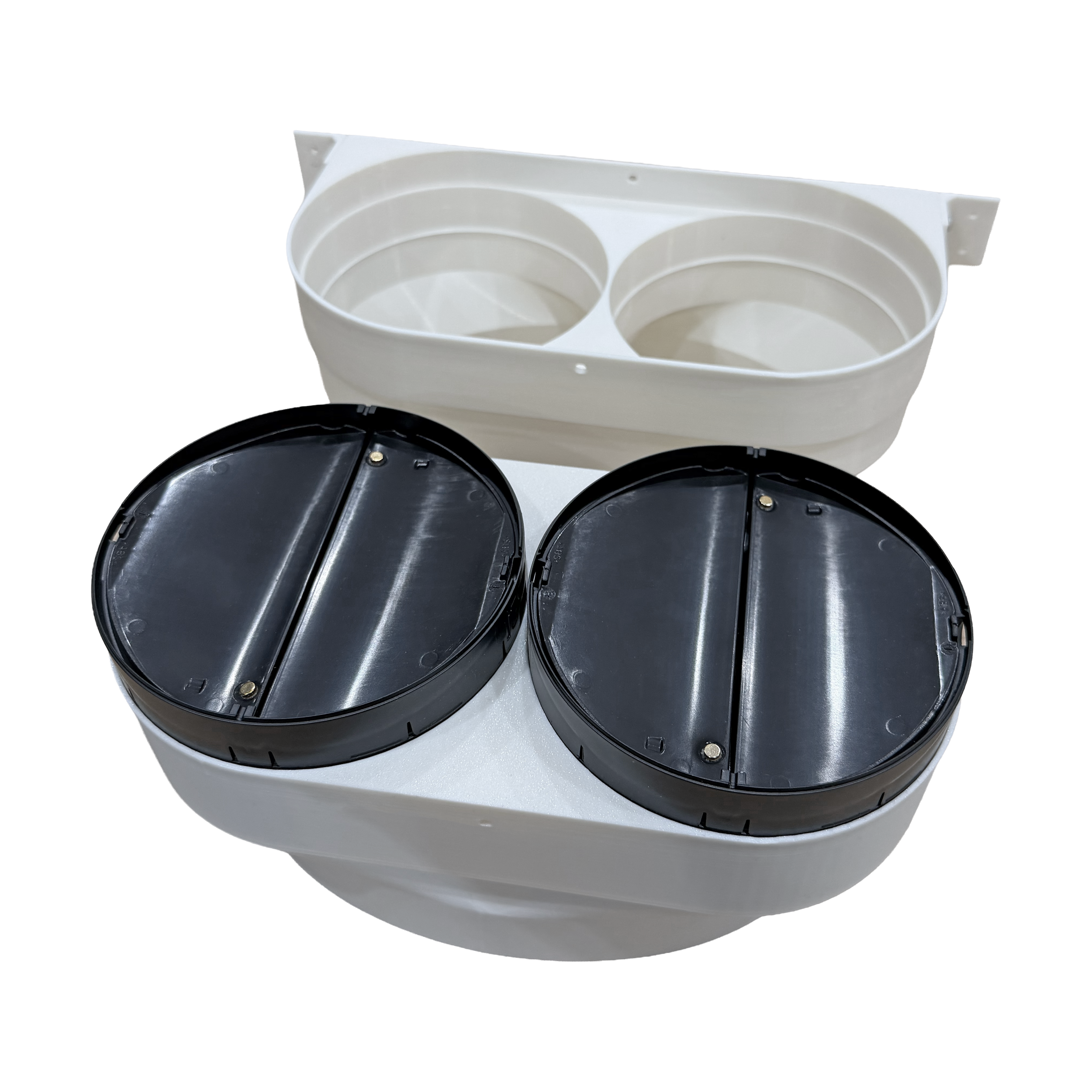 Dual Thermobox Compact Makeup Air System (3D Printed)