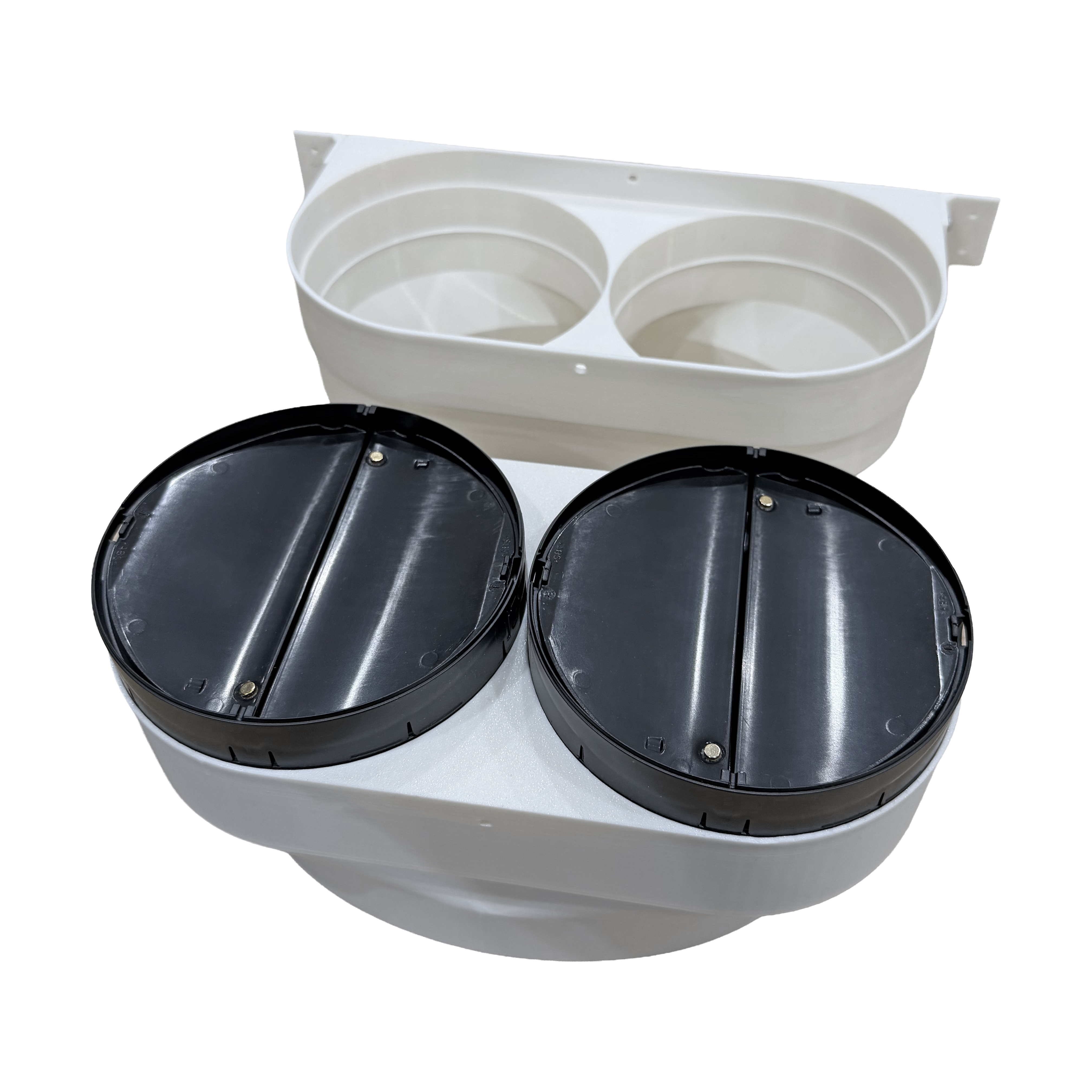 Dual Thermobox Compact Makeup Air System (3D Printed)