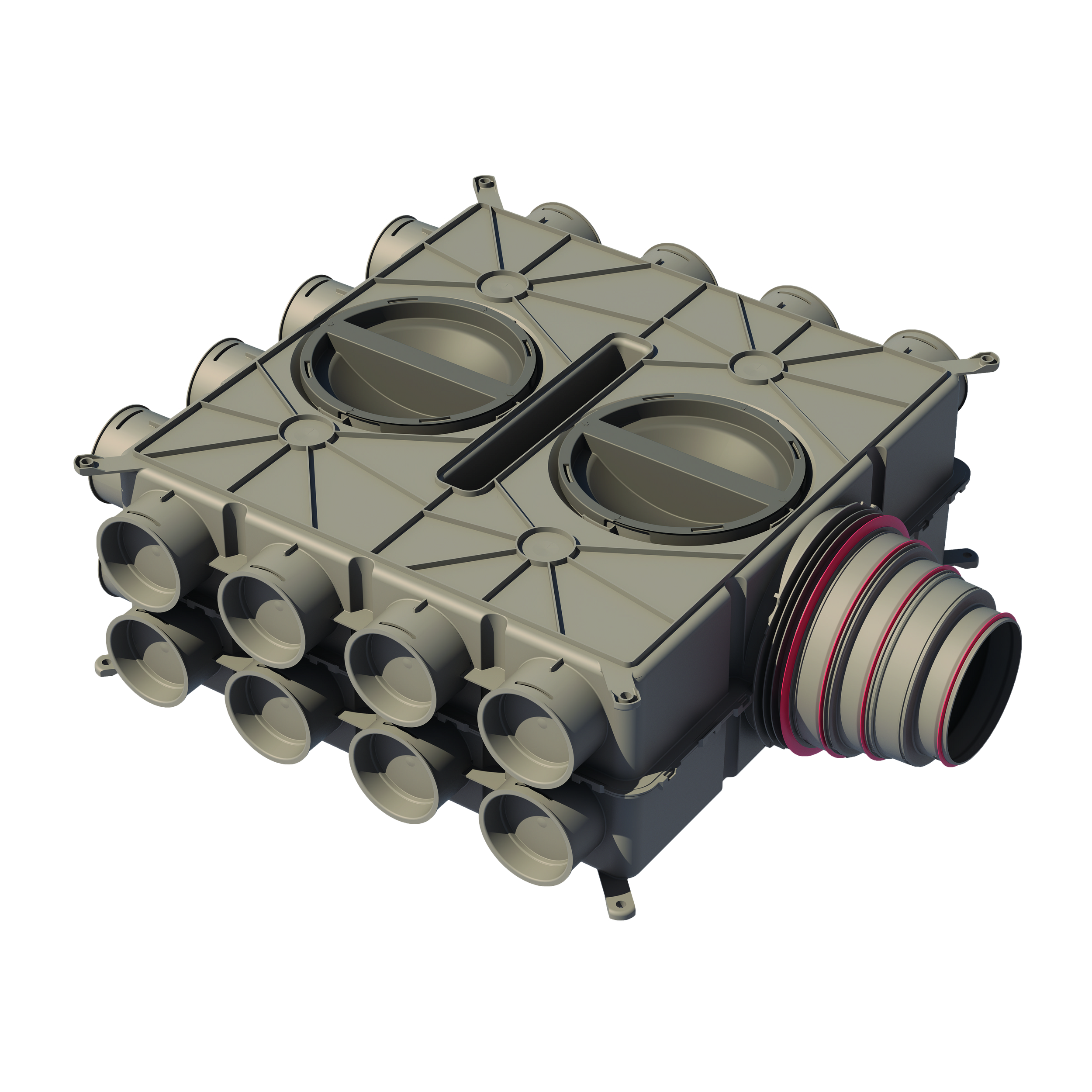 Air Excellent Distribution Box DB824 125-200 24 Connections