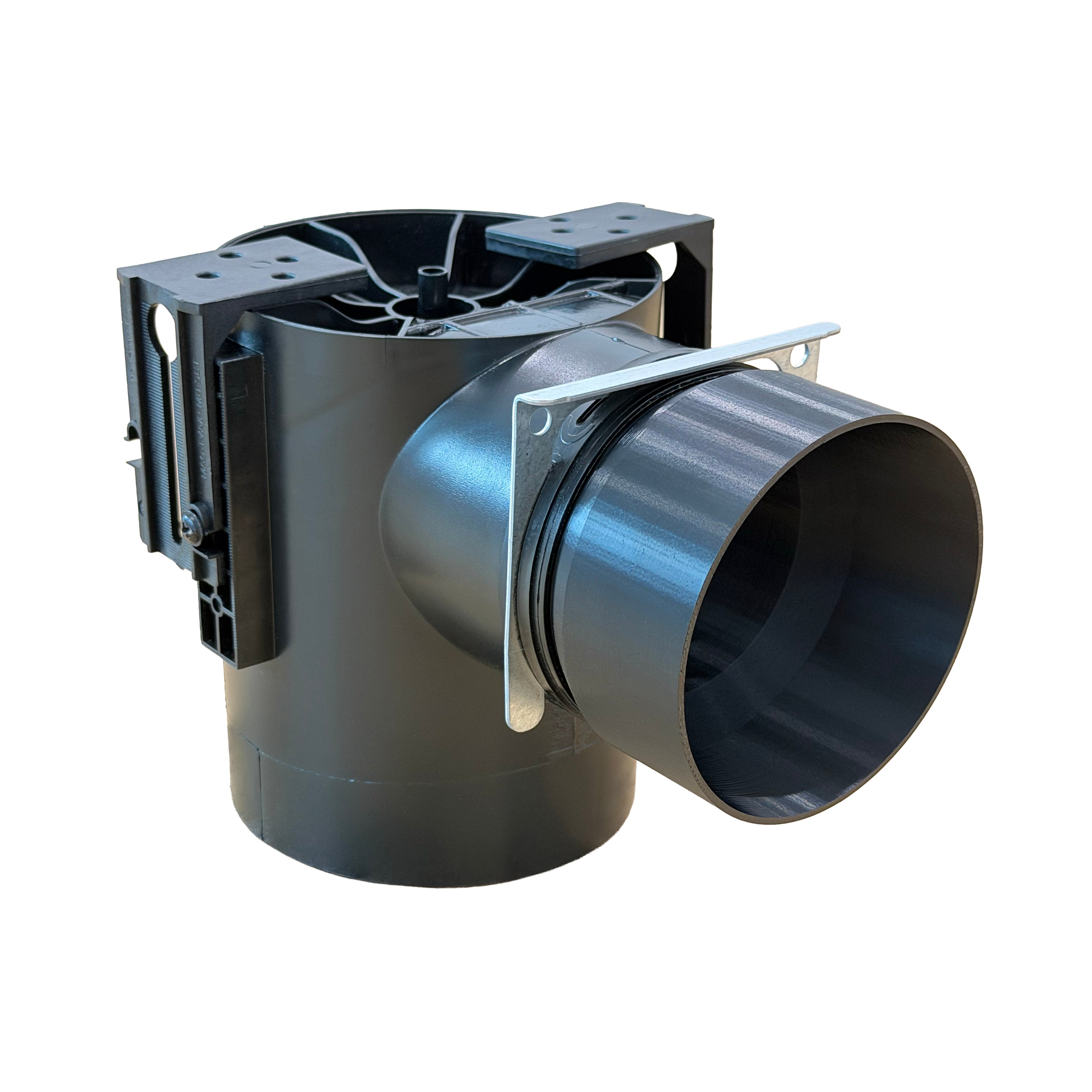 100mm Duct Adaptor for Zehnder TVA-P 90 Grille Housing (3D Printed)