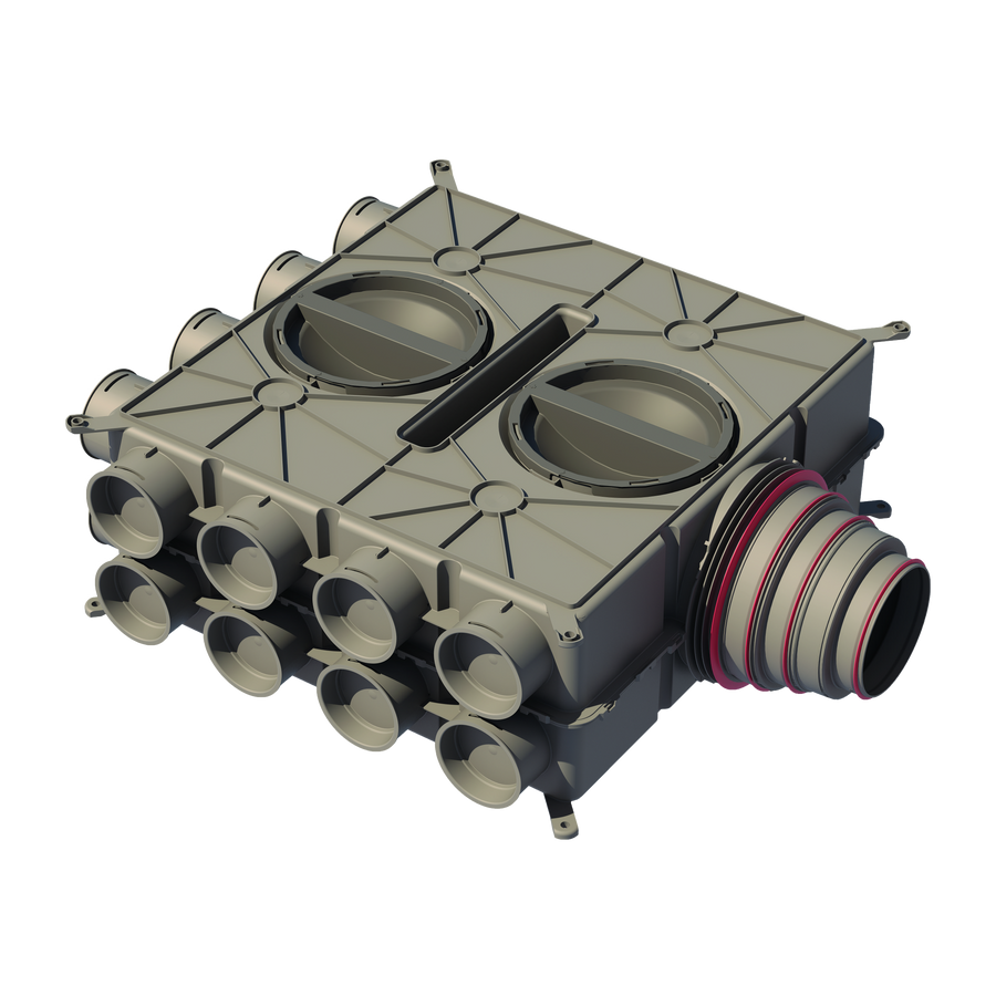 Air Excellent Distribution Box DB816 125-200 16 Connections