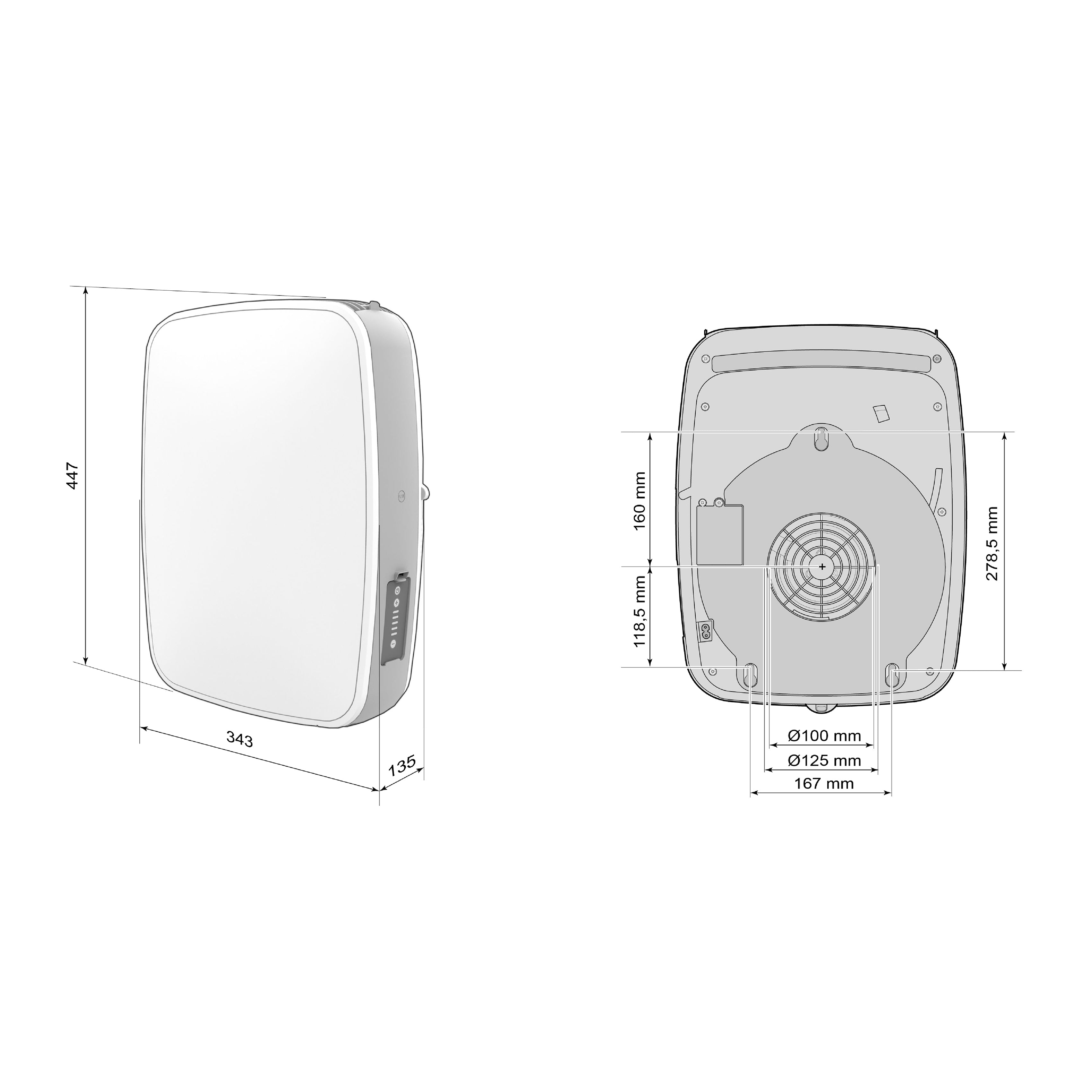 Brink Sonair 3.0 Sound Absorbing Decentralised Ventilation System