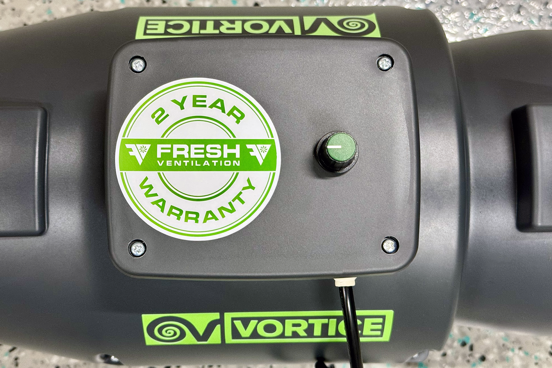 0-10V Speed Control Device (Potentiometer) Installed on an EC Motor Fan