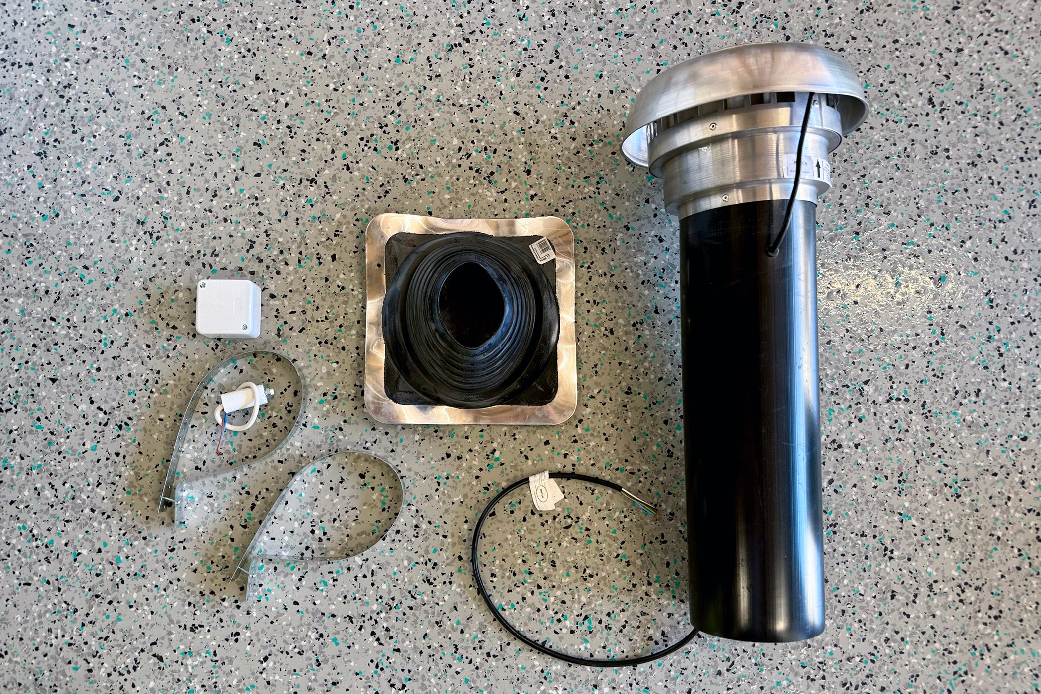 150mm Through Roof Centrifugal Fan Kit (AC Motor)