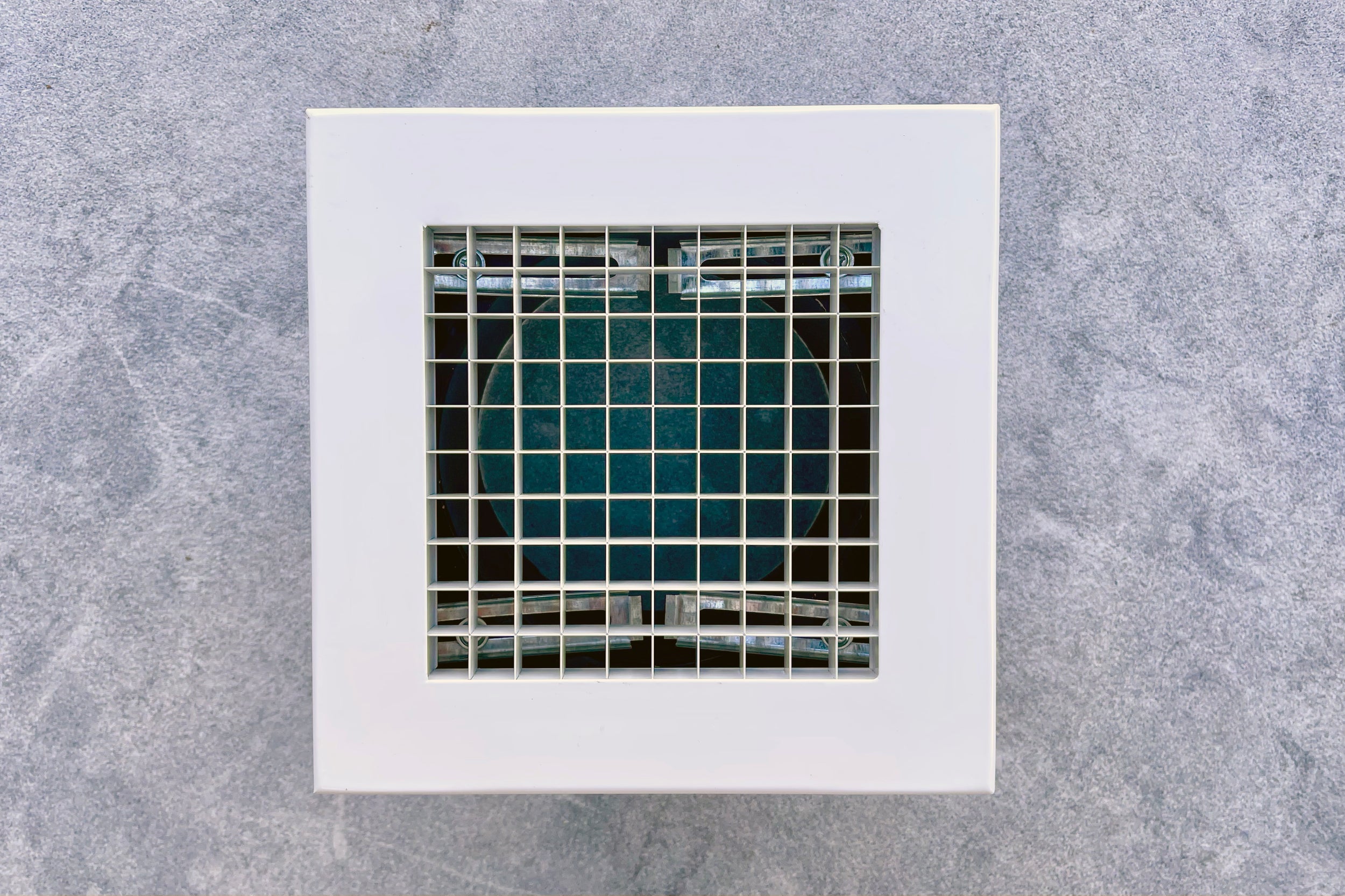 White Metal Egg-crate Grille