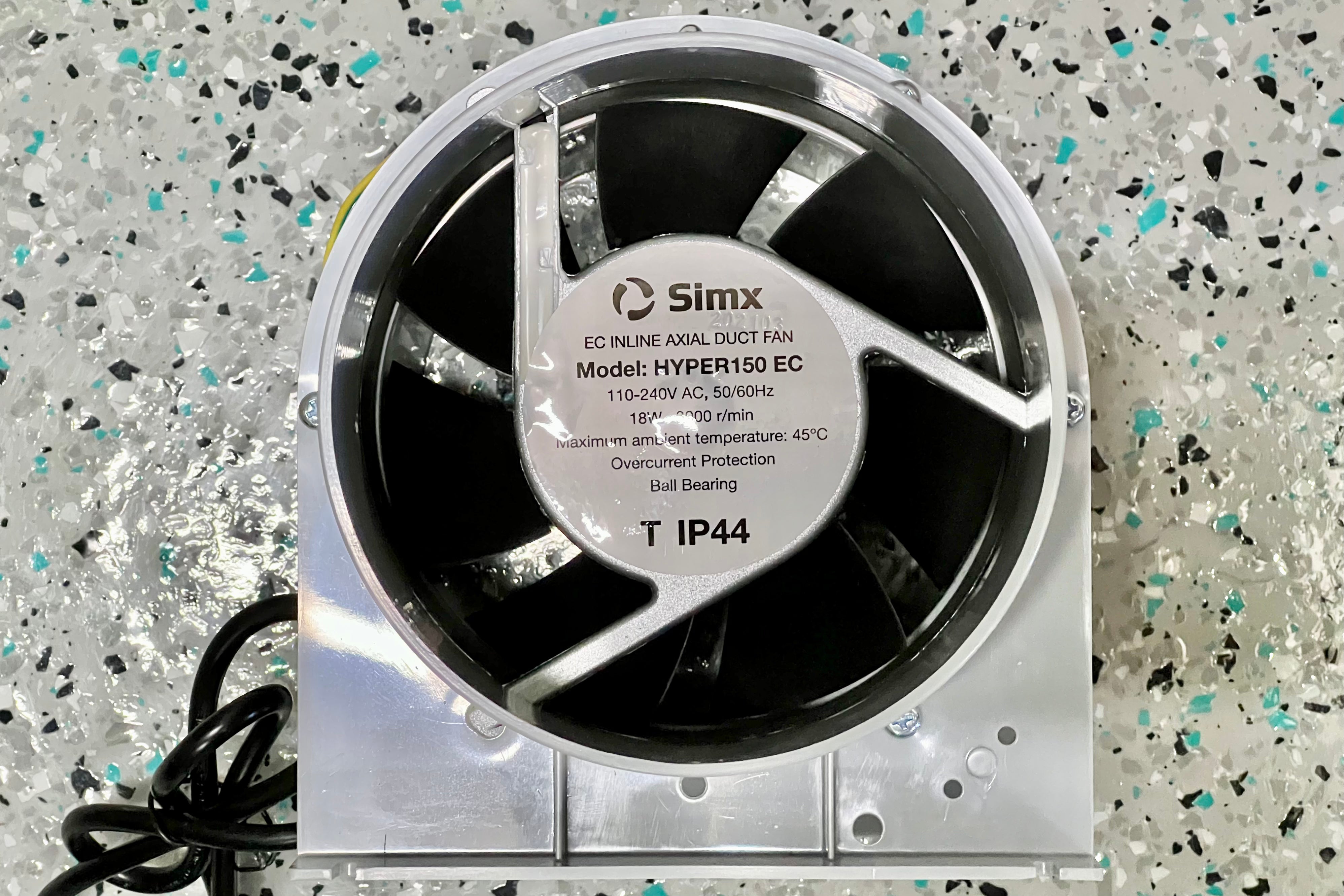 Manrose Hyper150 EC Axial Fan
