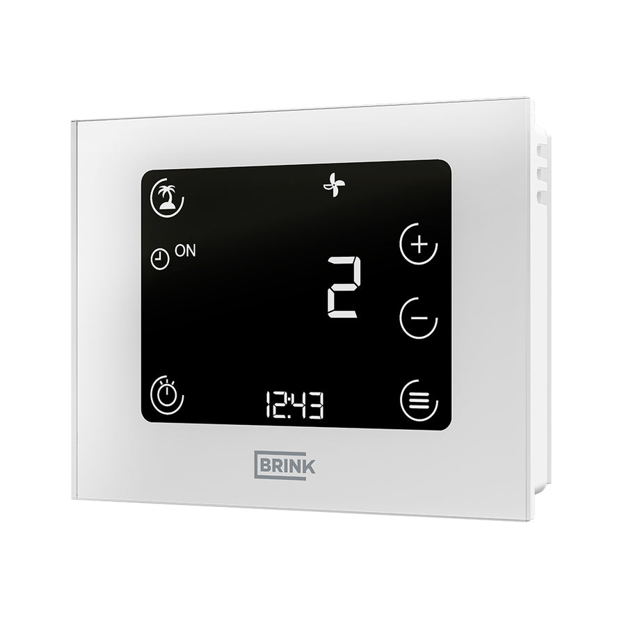 Brink Touch Control Wired Remote Control for Brink Centralised HRV/ERV Systems