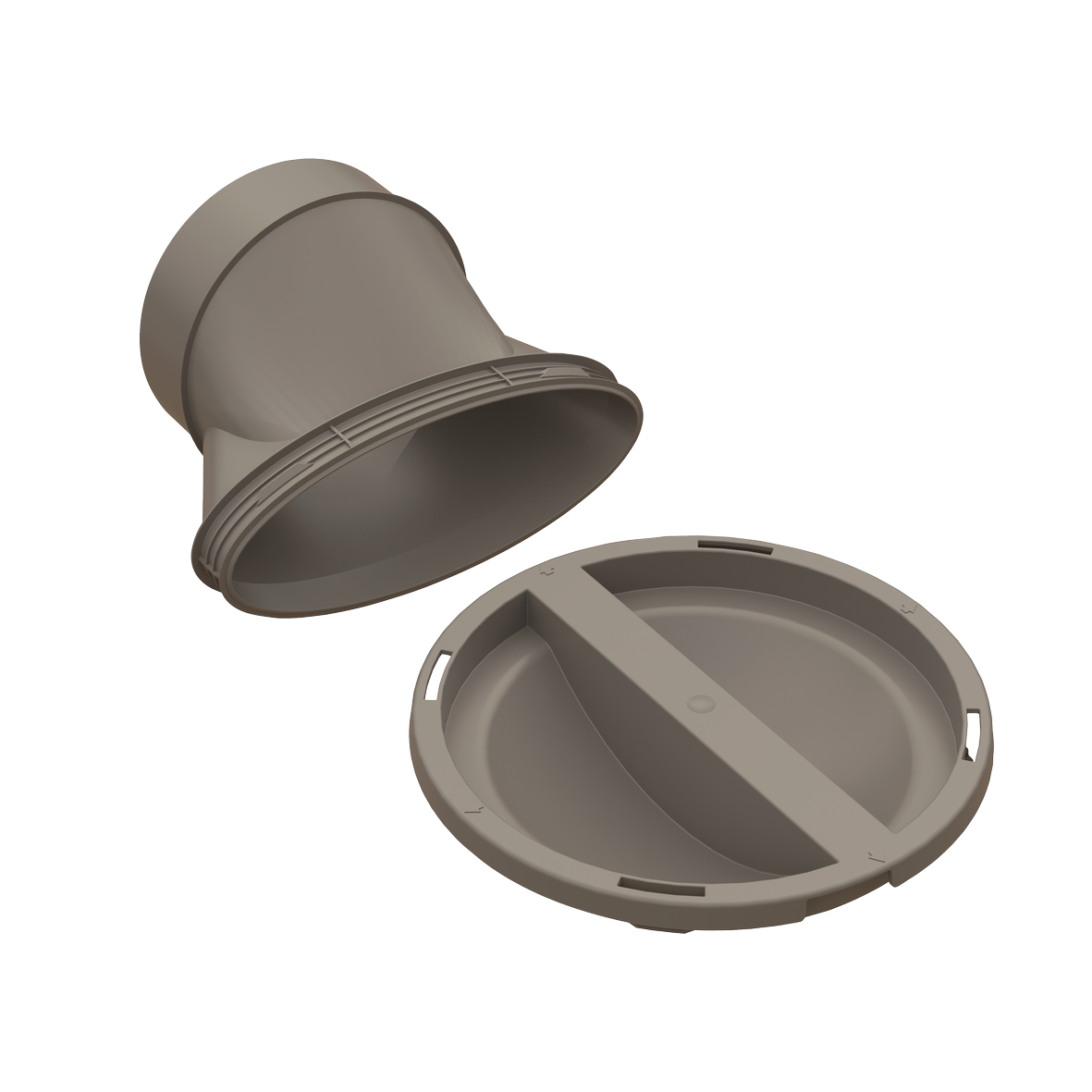 Air Excellent Distribution Box 206 Inline Adaptor Kit DN125