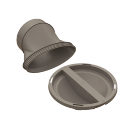 Air Excellent Distribution Box 206 Inline Adaptor Kit DN125