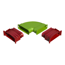 Air Excellent AE45SC Horizontal Bend 90° Kit