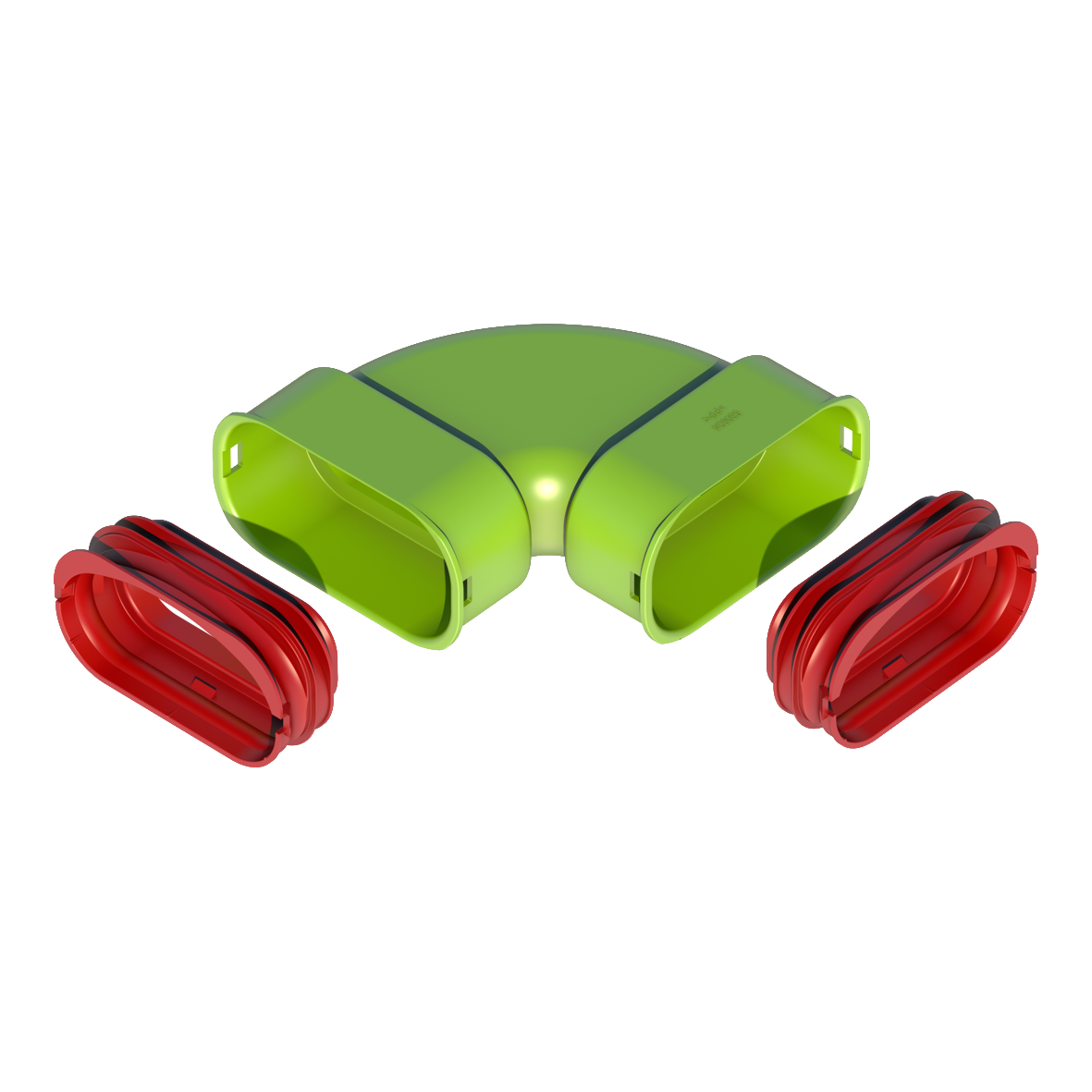 Air Excellent AE35SC Horizontal Bend 90° Kit