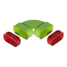 Air Excellent AE35SC Horizontal Bend 90° Kit