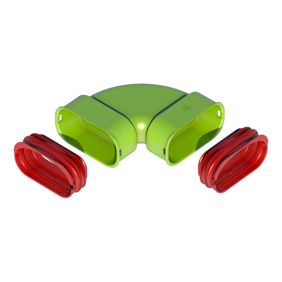 Air Excellent AE35SC Horizontal Bend 90° Kit