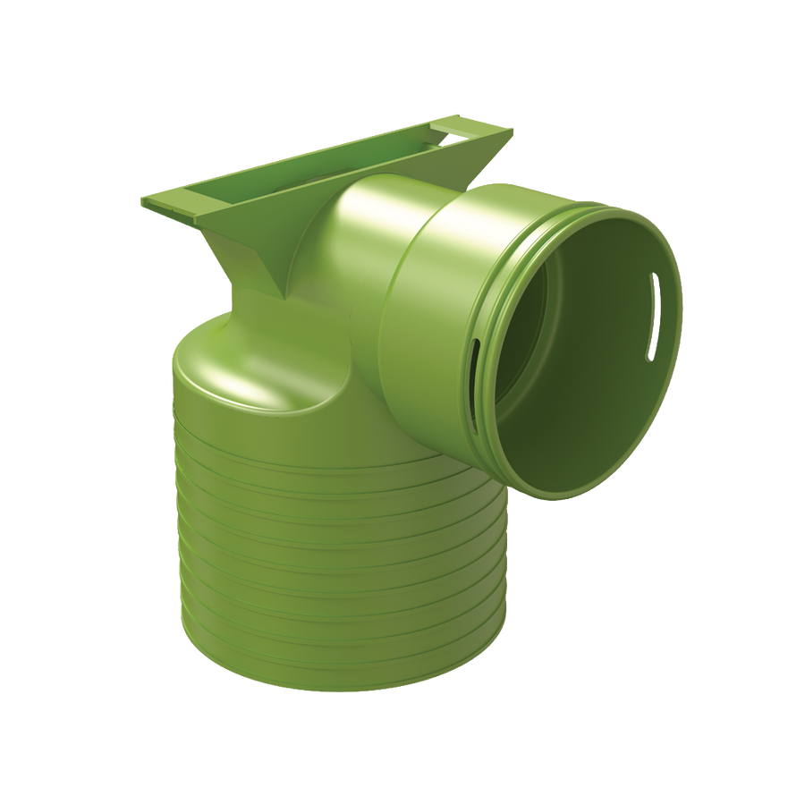 Air Excellent 1 x AE48C Valve Adaptor 125mm 90°